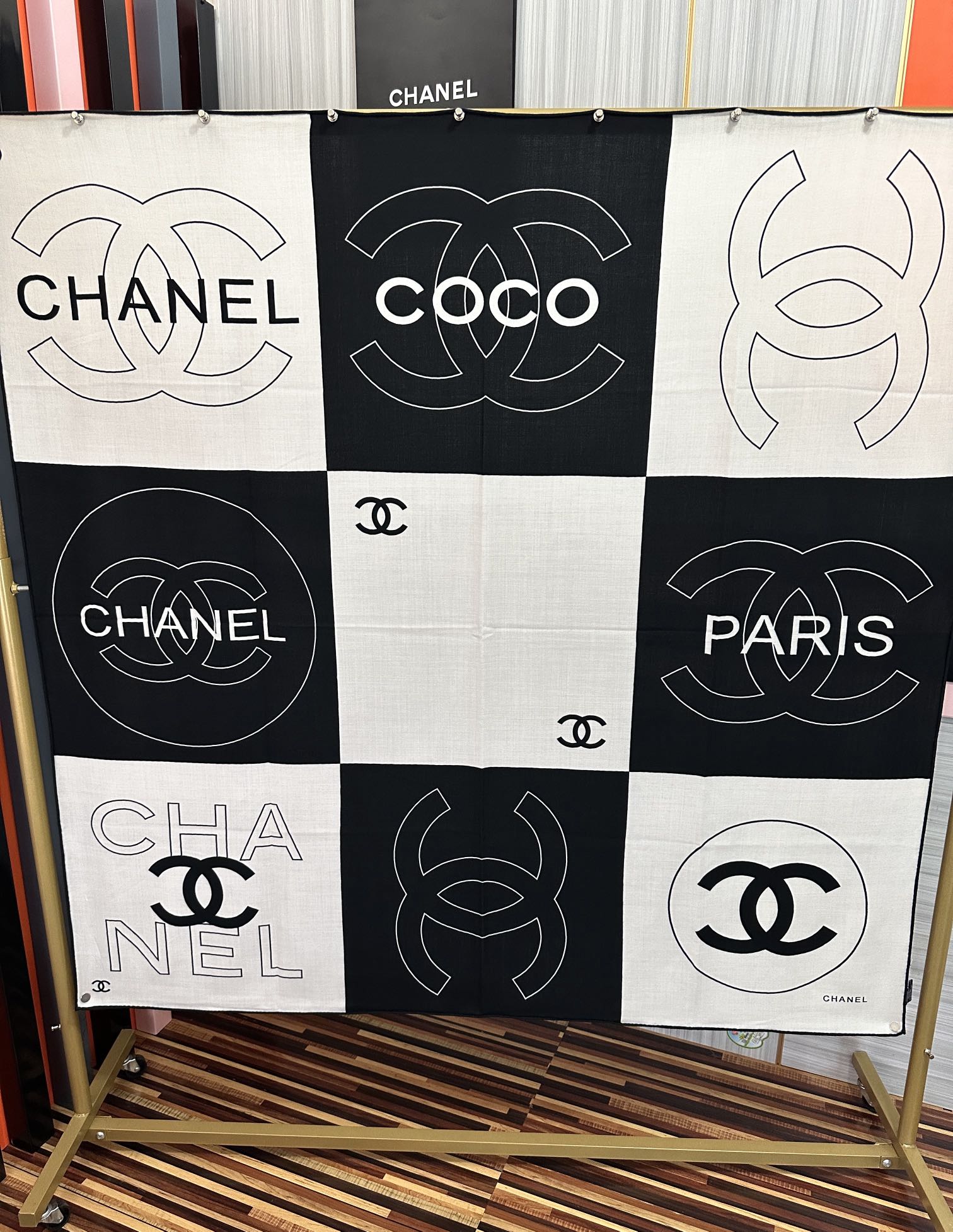 上新❤️2025 香奈儿 香奶奶永远都那么经典 太美了 【双面同色】大双C标志 设计优雅[礼物]~气质到