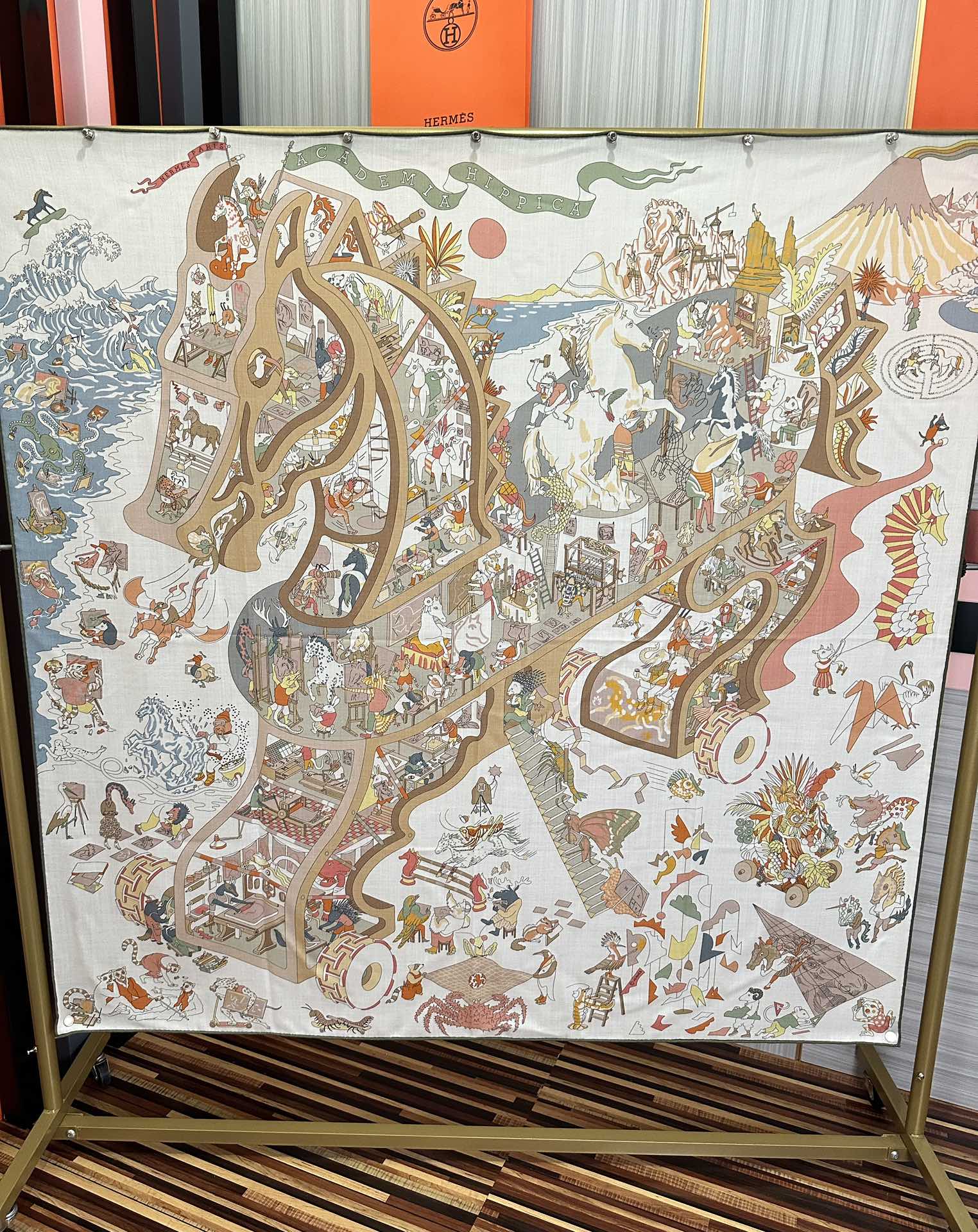 上新 。爱马仕 【马术学院】[嘴唇]今年最新款 140双面同色丝毛披肩这款爱马仕的经典单品展现强大而迷人