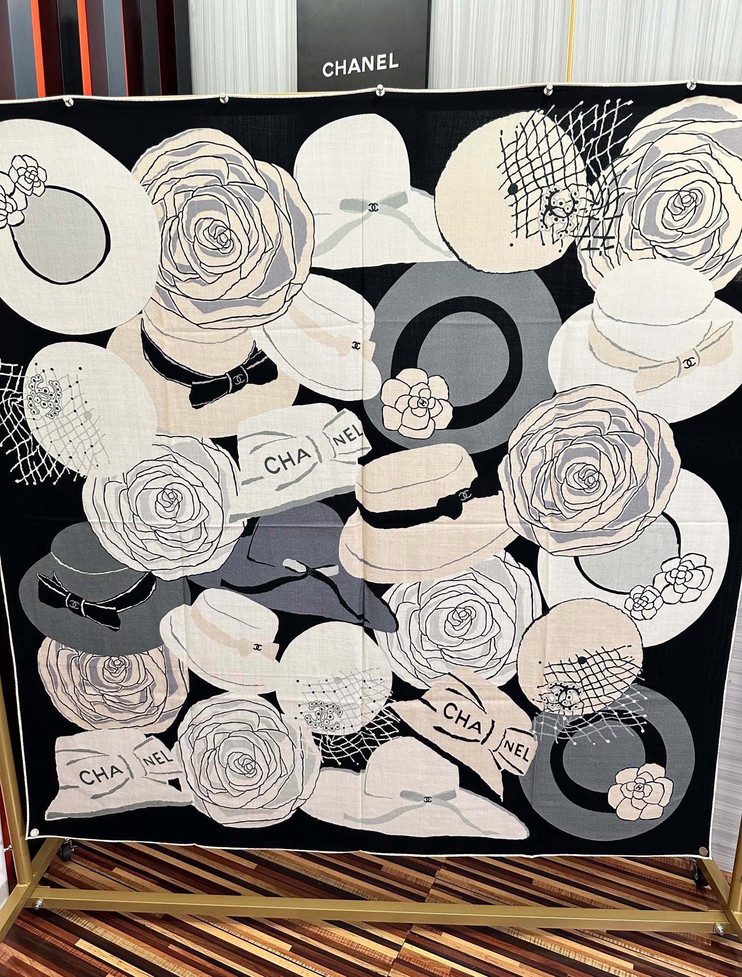 ❤️香奈儿 【双面同色】2025太美了[發]经典茶花帽子🎩设计优雅风[礼物]~气质到骨子里[色]香奶奶新