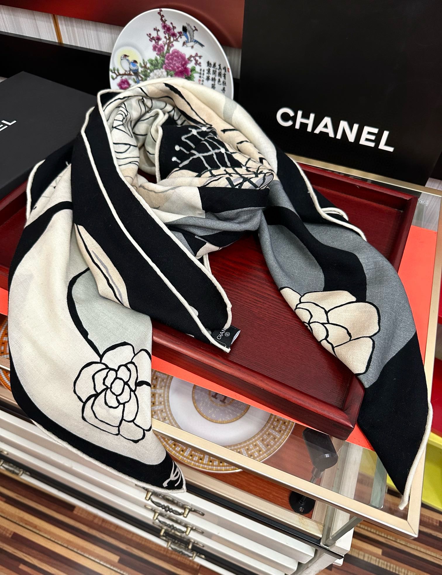 ❤️香奈儿 【双面同色】2025太美了[發]经典茶花帽子🎩设计优雅风[礼物]~气质到骨子里[色]香奶奶新