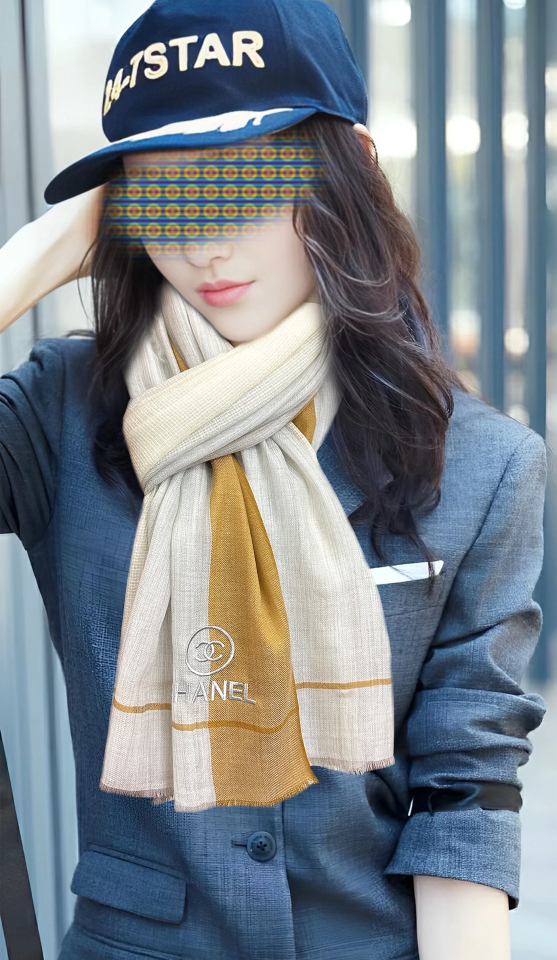 。2010 小香 🧣万众瞩目双c绣标带有银线经典版到货🎆最优质的年轻设计师推出的最新概念👓搭配调色纱染再