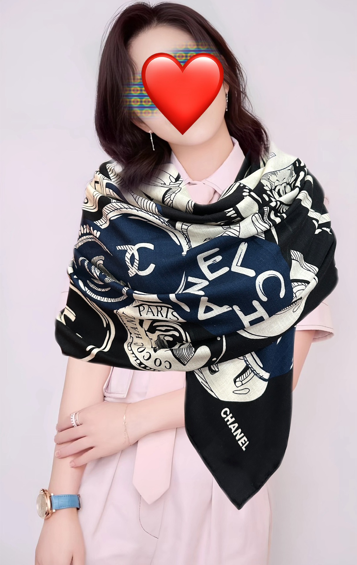 。香奈儿 【双面同色】经典双C优雅Coco风[礼物]~气质到骨子里[色]香奶奶新一季的面料超高级，真心超