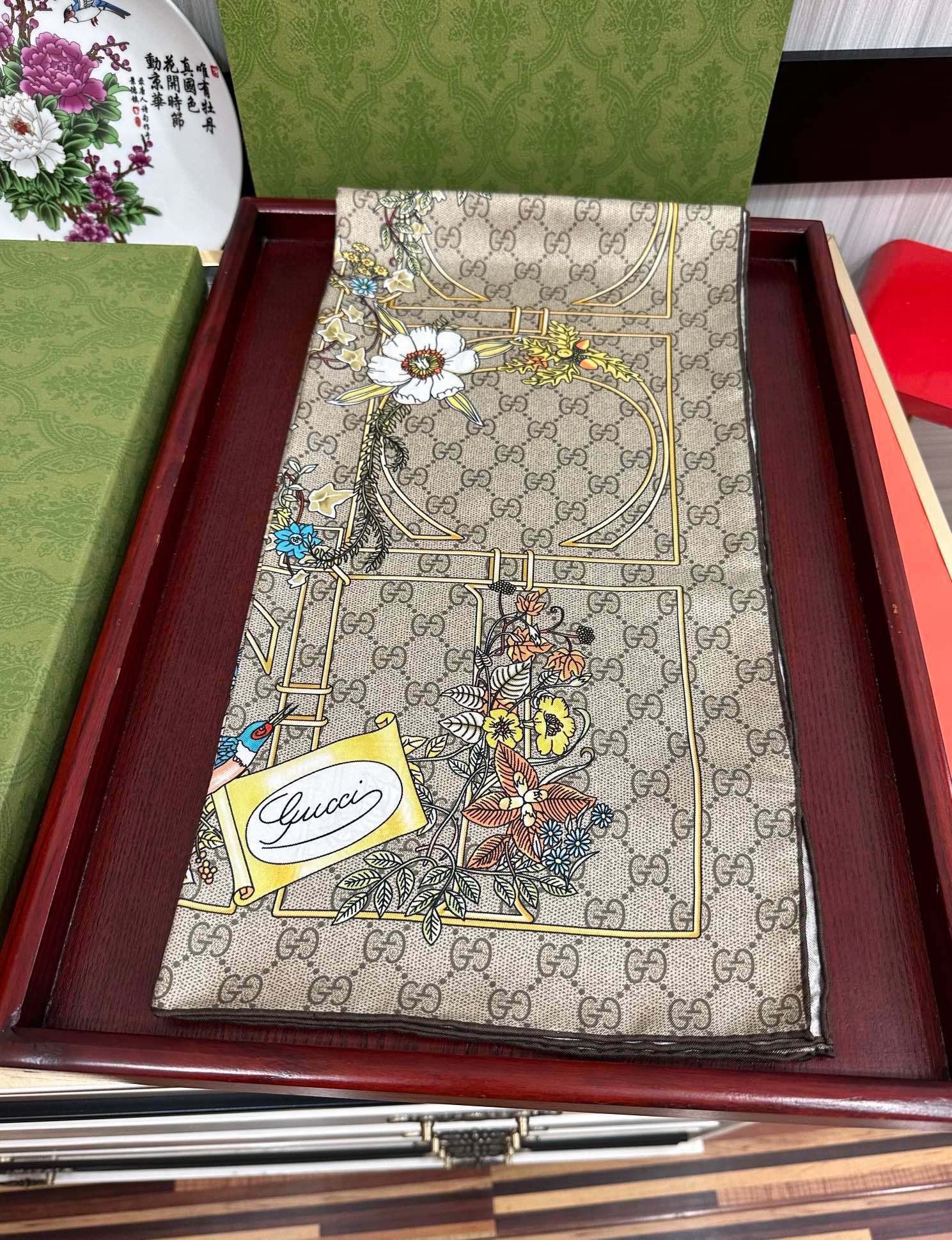 。双面同色高品质 G家2025 新款【动物花卉图案】买到都说好👍下手一定要快高端 大爱❤️女人尤物 货极