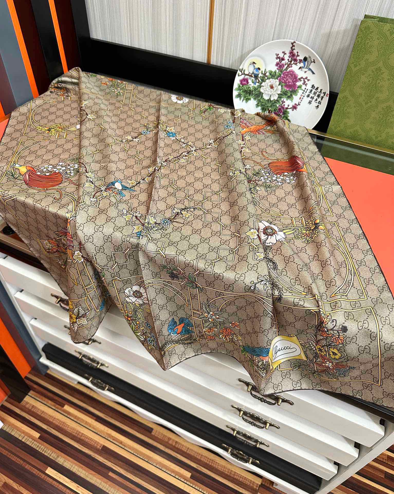 。双面同色高品质 G家2025 新款【动物花卉图案】买到都说好👍下手一定要快高端 大爱❤️女人尤物 货极