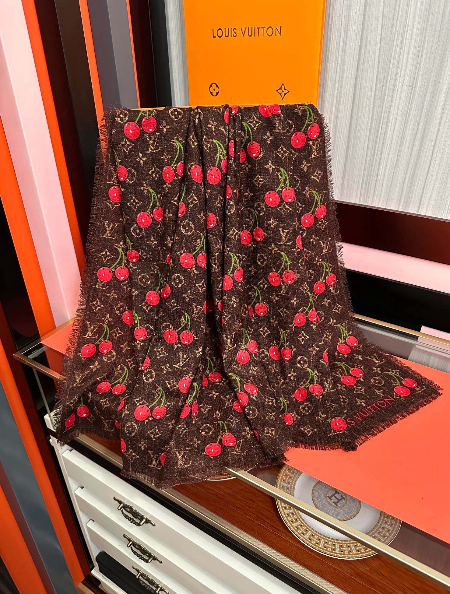 上新❤️LV 2025【双面同色樱桃🍒】经典优雅[礼物]~气质到骨子里[色]新一季的面料超高级，真心超级