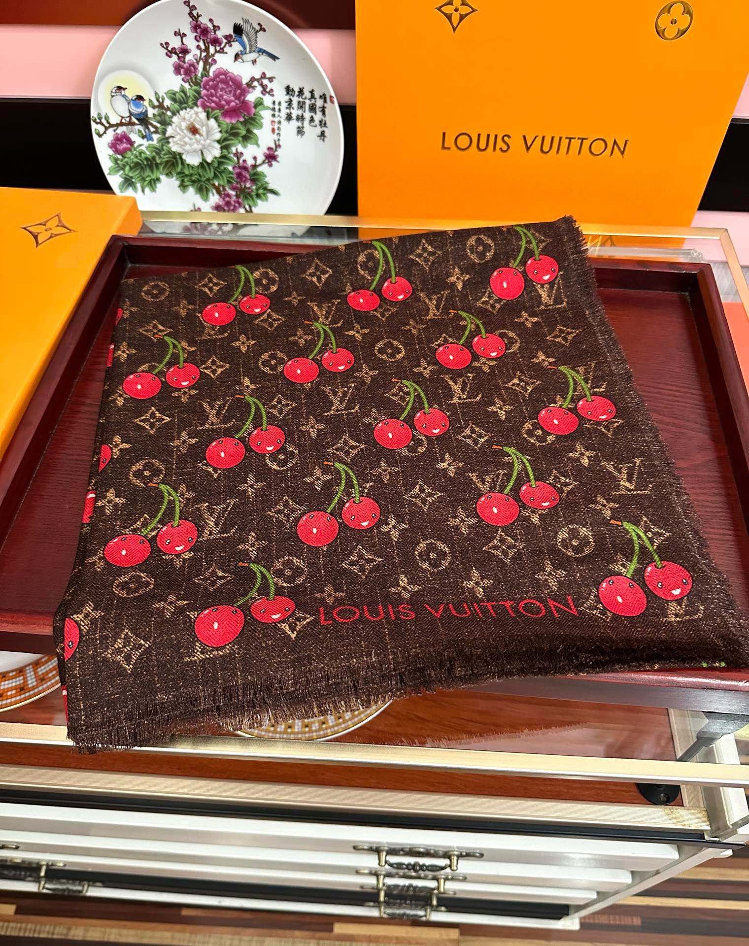 上新❤️LV 2025【双面同色樱桃🍒】经典优雅[礼物]~气质到骨子里[色]新一季的面料超高级，真心超级