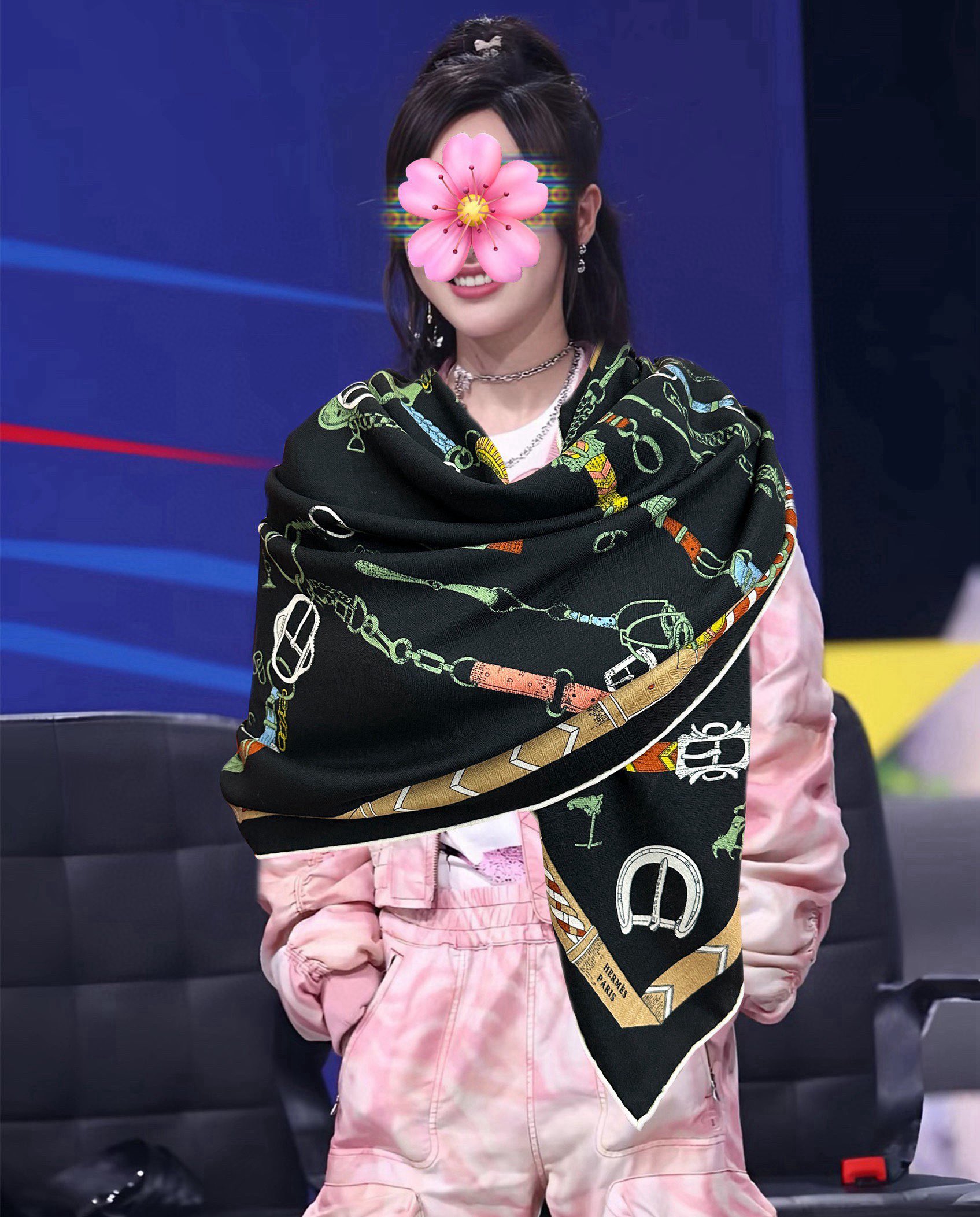 新款❤️ 爱马士2025【双面同色】ZG同步最新款 买了都说好看顶级工艺超值[嘴唇]专柜爆款🎁🎁羊绒方巾