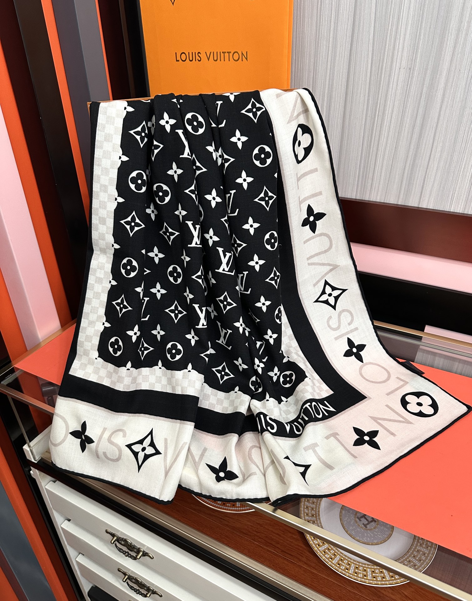 ❤️新款 L V永远都是这么经典 太美了【双面同色】经典优雅[礼物]~气质到骨子里[色]新一季的面料超高