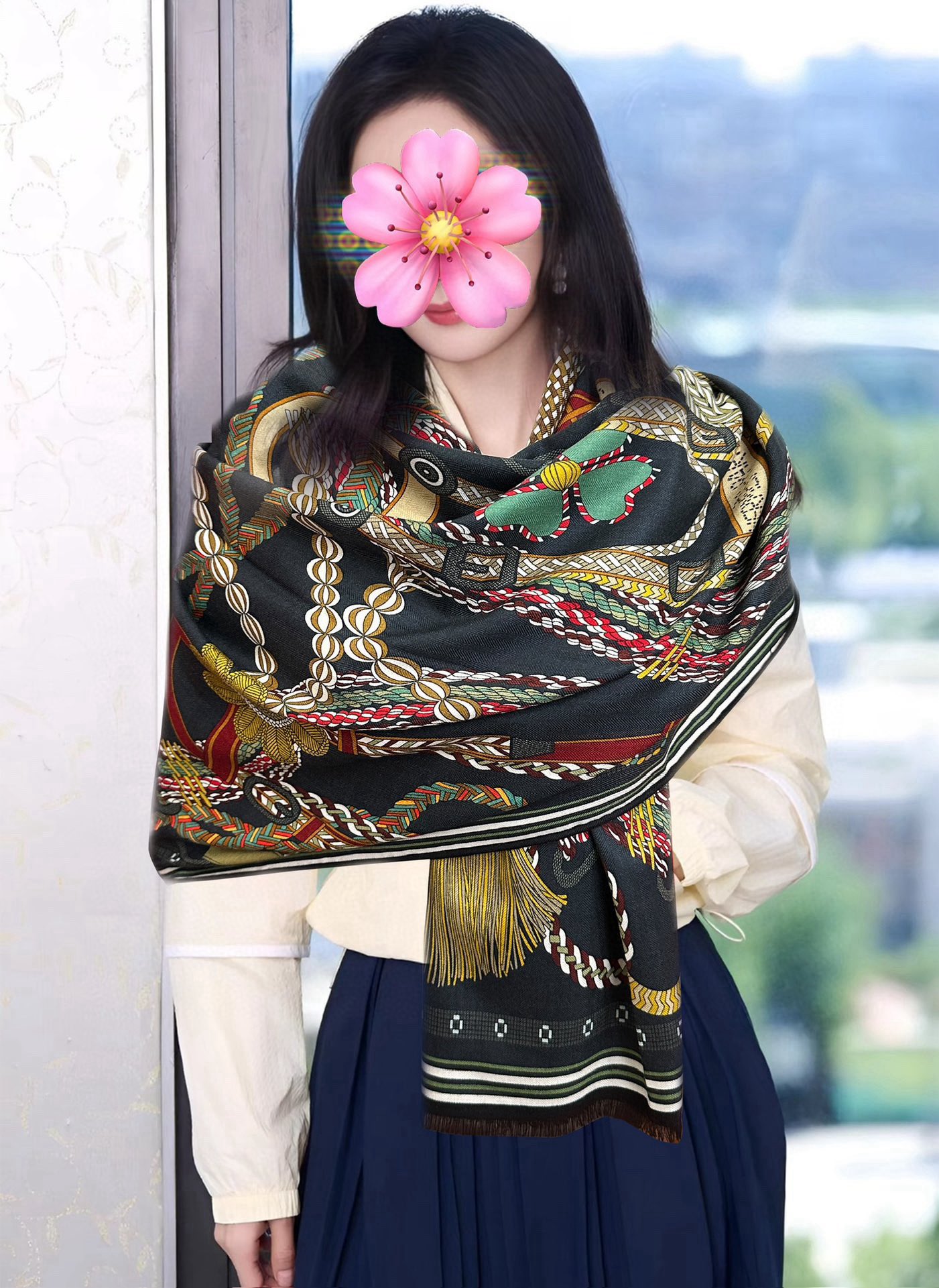 。新款2025 爱马仕。【双面同色】太美了[吃瓜]下手一定要快[嘴唇]四季都可以用[勾引]真心美的让人非