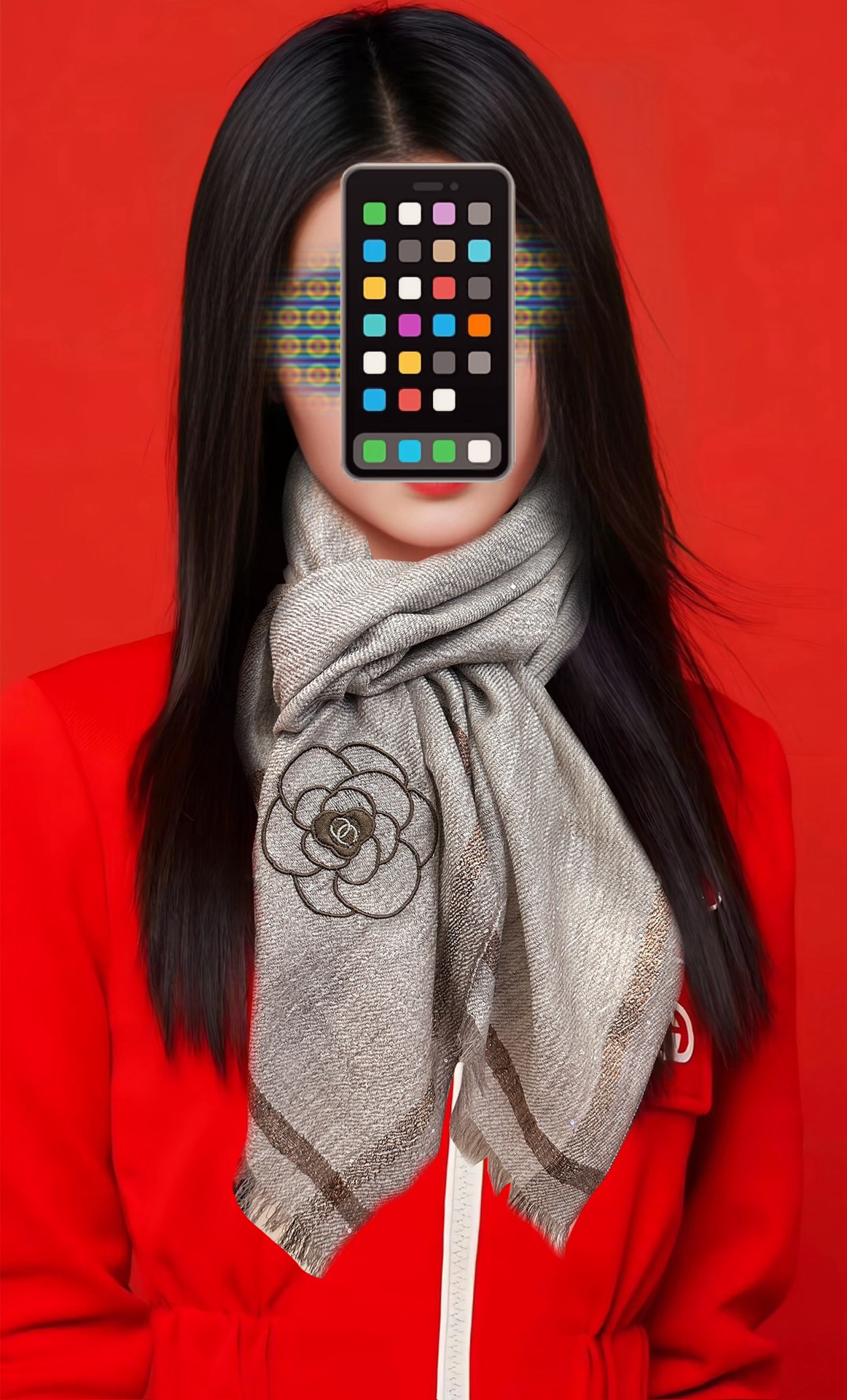 。香奈 儿👍2025重磅推荐🎀太美了👓，人人都喜欢💕时潮人都有好几条小香围巾放在衣橱，🧣换条围巾就足够让