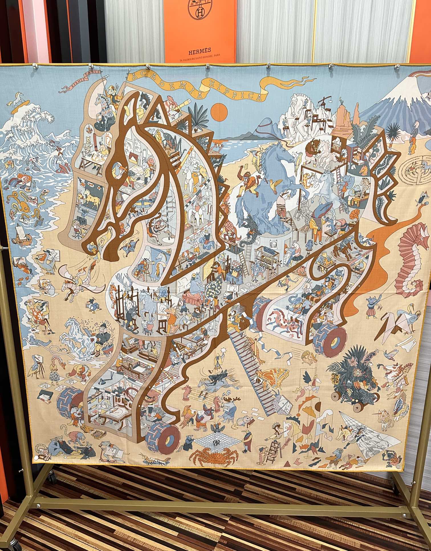 上新 。爱马仕 【马术学院】[嘴唇]今年最新款 140双面同色丝毛披肩这款爱马仕的经典单品展现强大而迷人