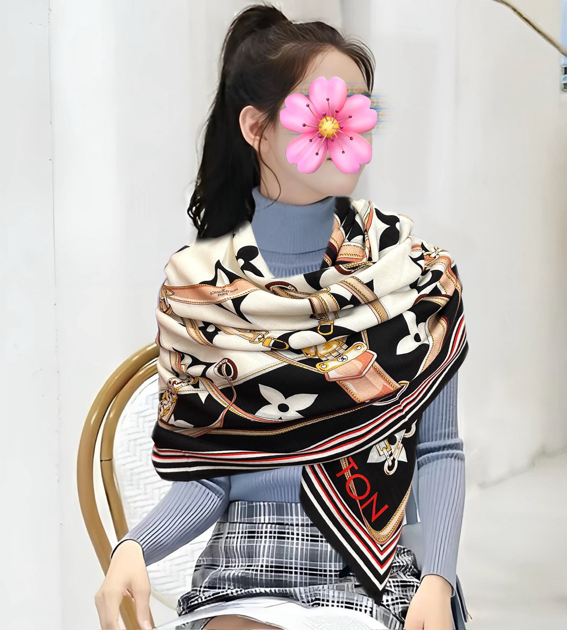 新款❤️LV 2025经典 【双面同色】经典优雅[礼物]~气质到骨子里[色]新一季的面料超高级，真心超级