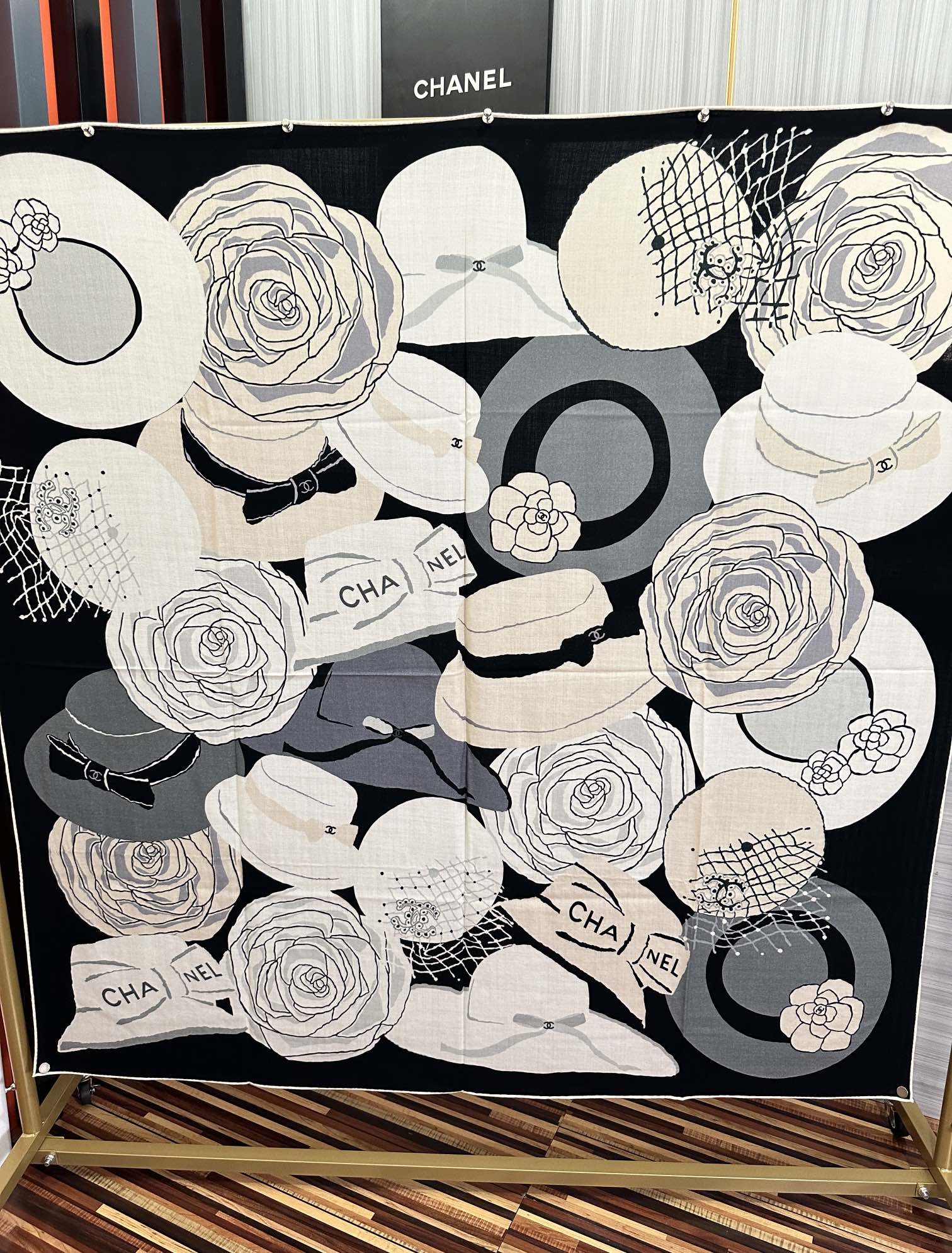 ❤️香奈儿 【双面同色】2025太美了[發]经典茶花帽子🎩设计优雅风[礼物]~气质到骨子里[色]香奶奶新