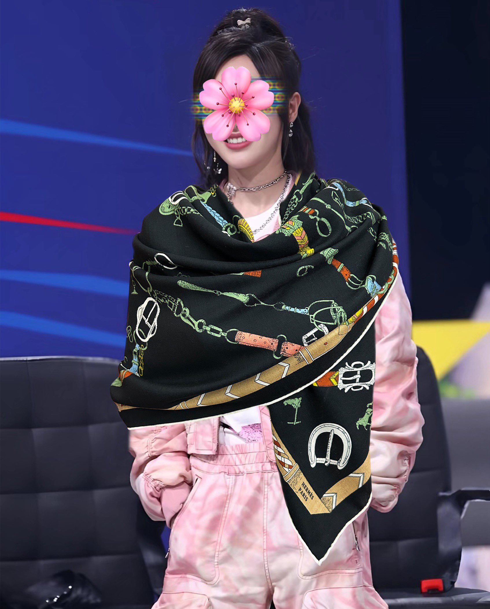 新款❤️ 爱马士2025【双面同色】ZG同步最新款 买了都说好看顶级工艺超值[嘴唇]专柜爆款🎁🎁羊绒方巾