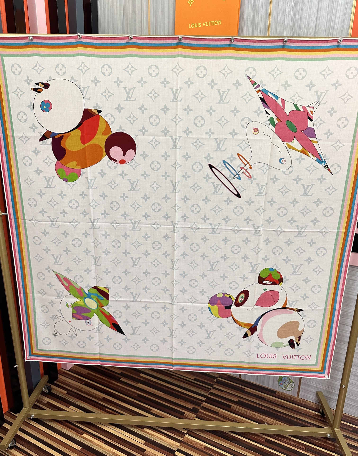 新款❤️LV 太美了ZG同步 【双面同色】今年最流行的花型 经典优雅[礼物]~气质到骨子里[色]新一季的