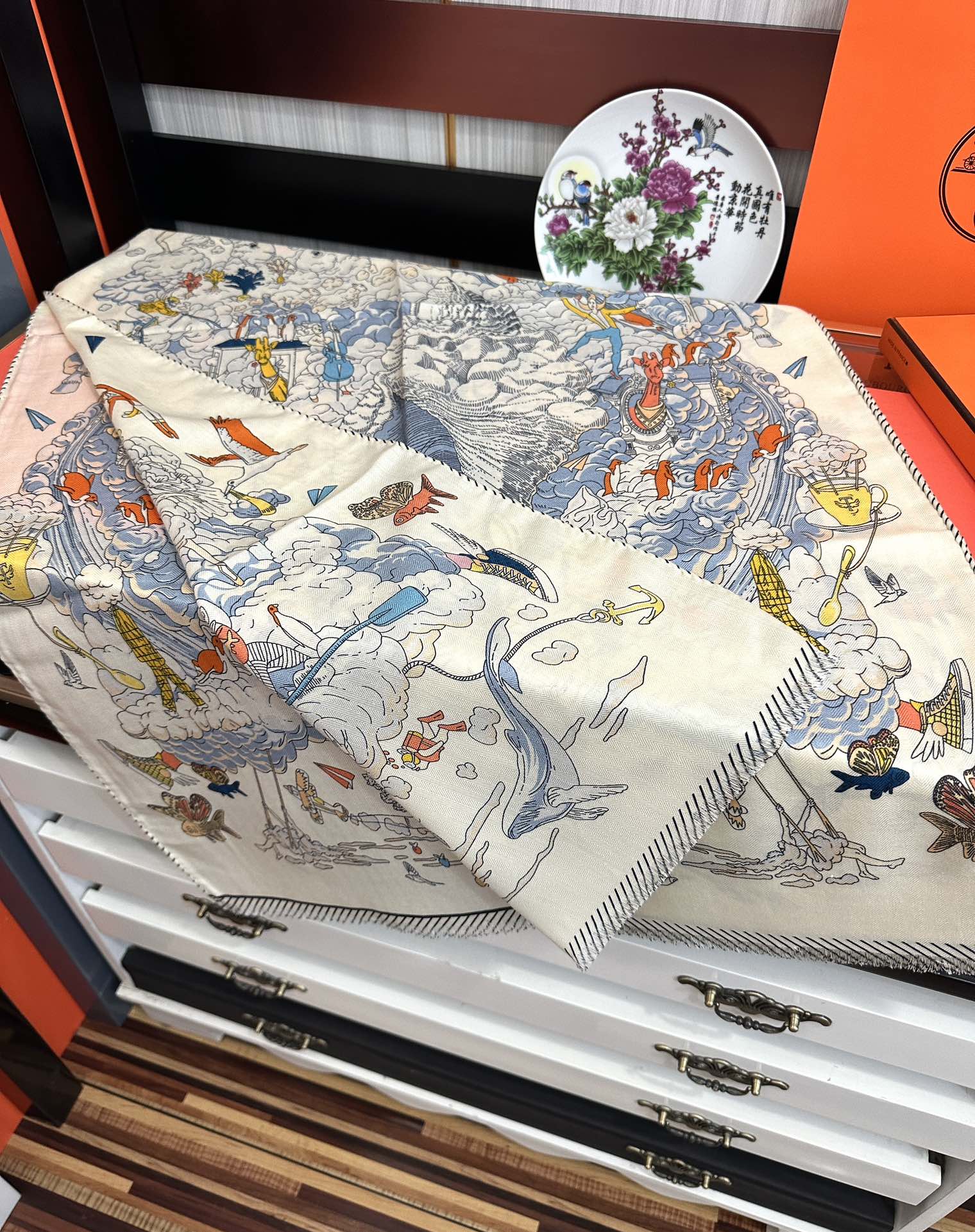 。爱马仕 2025【双面同色海浪🌊之家】太美了[吃瓜]下手一定要快[嘴唇]四季都可以用[勾引]真心美的让