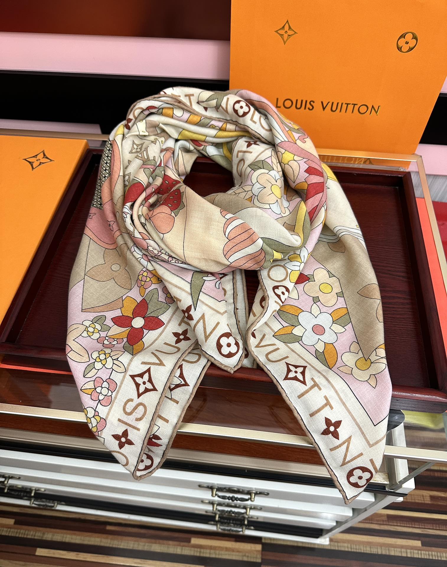 ❤️新款LV 2025高品质 ZG同步【双面同色】经典优雅[礼物]~气质到骨子里[色]新一季的面料超高级