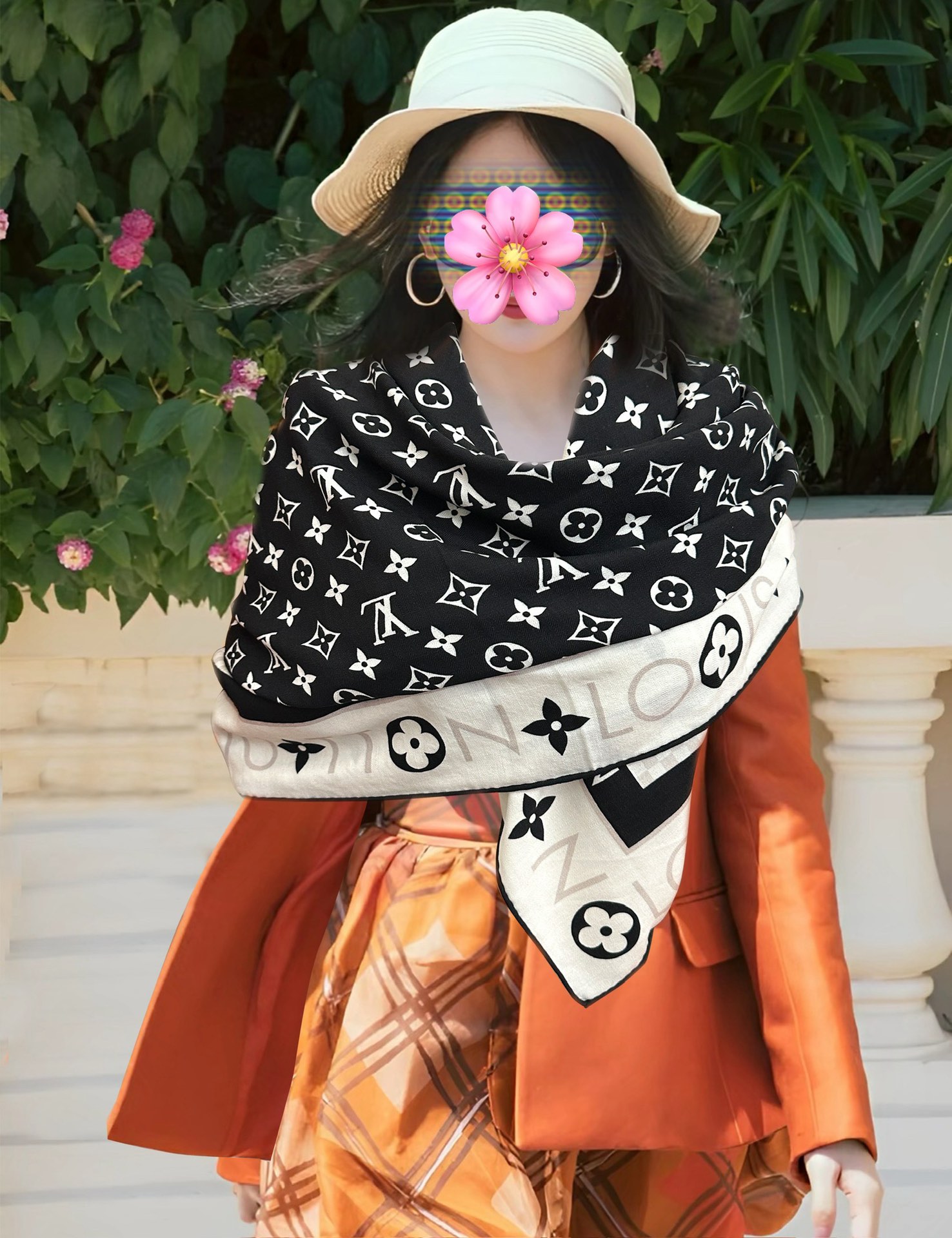 ❤️新款 L V永远都是这么经典 太美了【双面同色】经典优雅[礼物]~气质到骨子里[色]新一季的面料超高