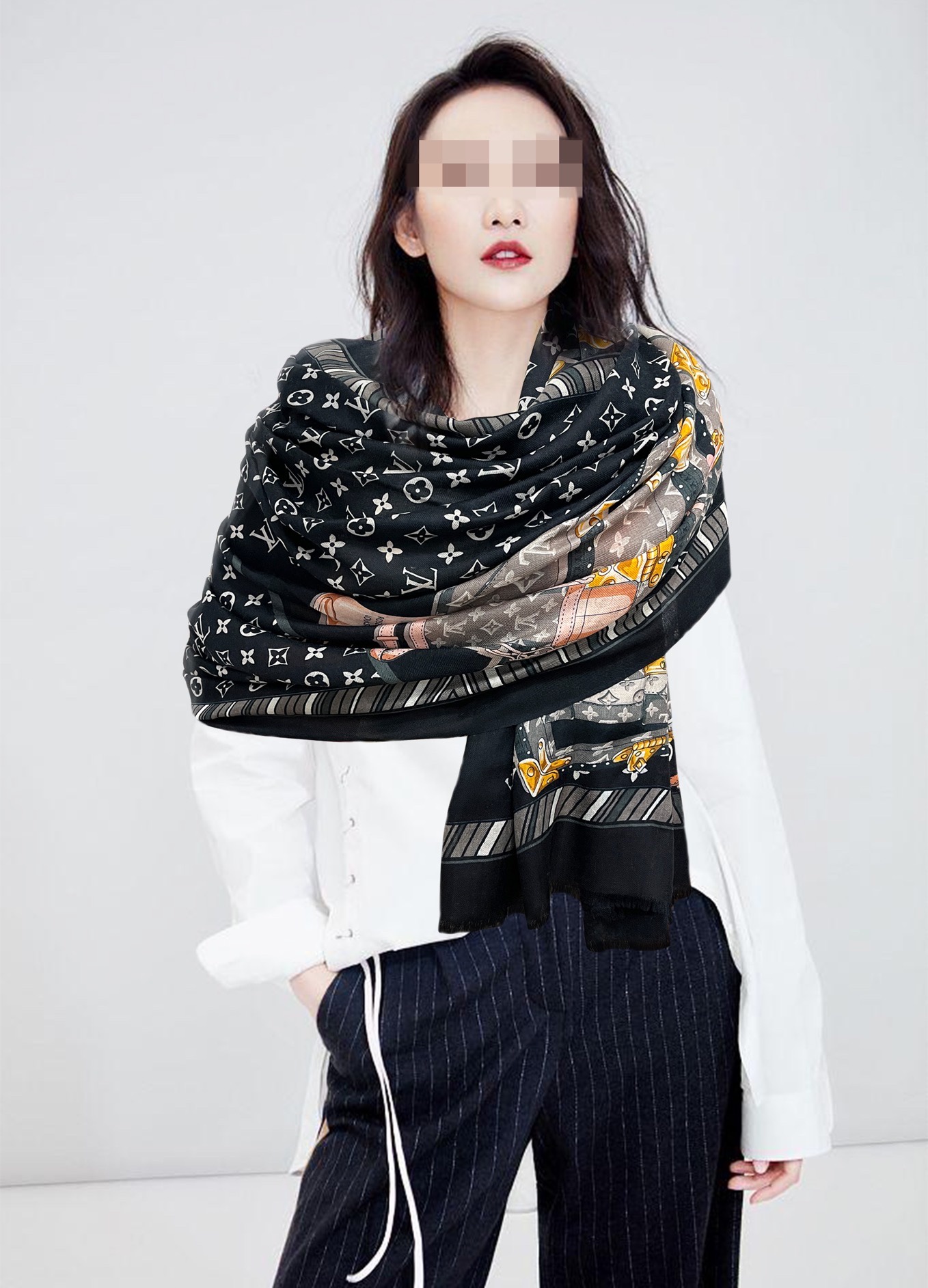 NO:704476,The latest top design of the new L family in 2025 is so beautiful. I really like [L ring velvet long scarf]. It is really beautiful. The shawl is equipped with printing. No matter whether it is designed or printed, the details are very good. It can be seen that the whole scarf gives people a big-name aura and is very exquisite. High-end VIP recommendation is definitely worth buying. Size 100x200cm, 3 colors, material cashmere high version scarf, high version scarf, louis vuitton, ring, shawls19860909上新L家2025新款最新款顶级设计太美了,真心赞【L戒指绒长巾】实物真心美 披肩配以印花无论设计喷绘都是非常到位细节都可见整个围巾给人大牌气场的同时又非常精致高端VIP推荐绝对值得入手尺寸100x200cm,3色,材质羊绒高版本围巾,高版本围巾,louis vuitton,ring,shawls,scarf