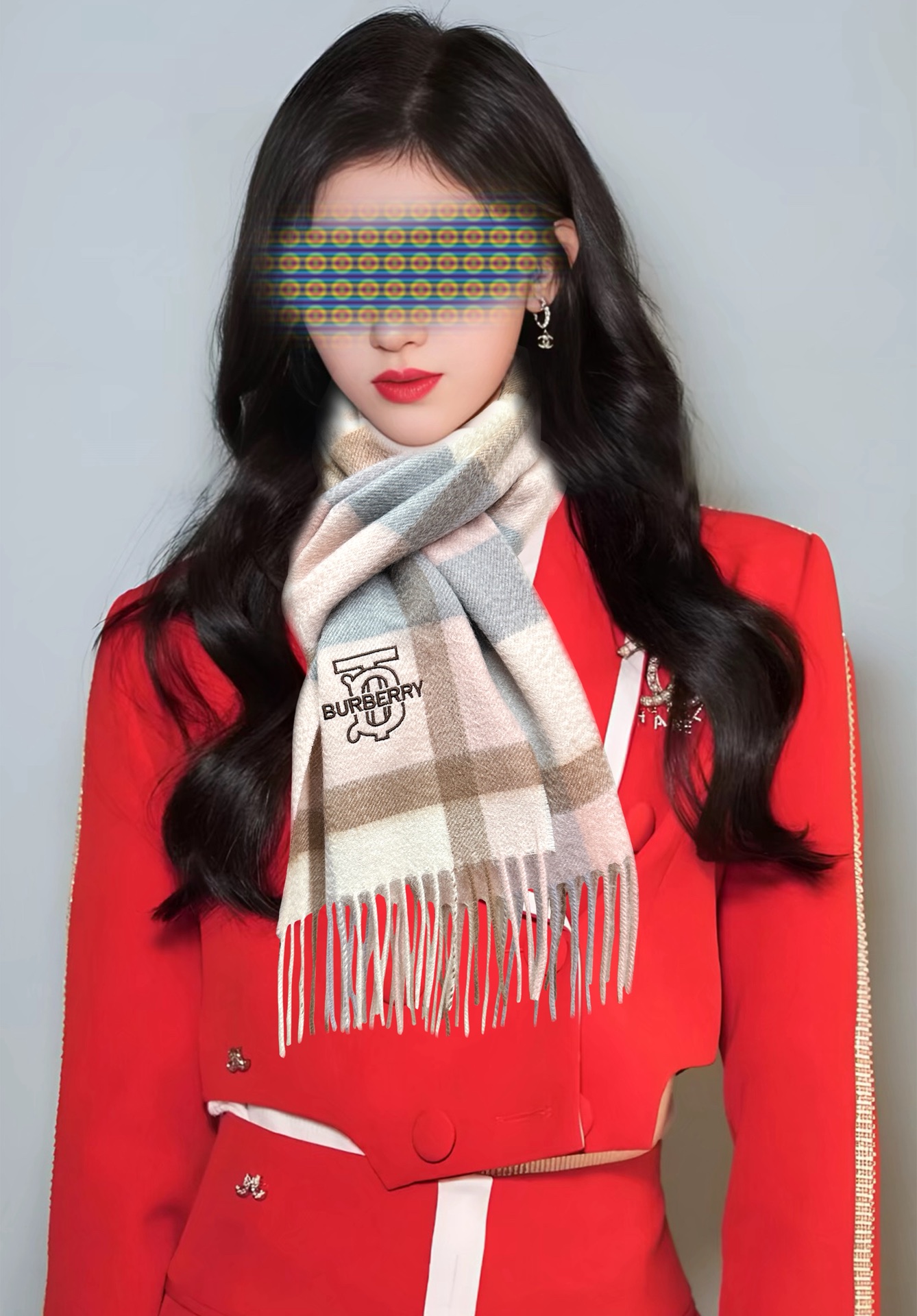 Burberry 125%山羊绒 2025 巴宝莉采用内蒙古 山羊绒 最新款男女通用 重磅推荐 的格子
