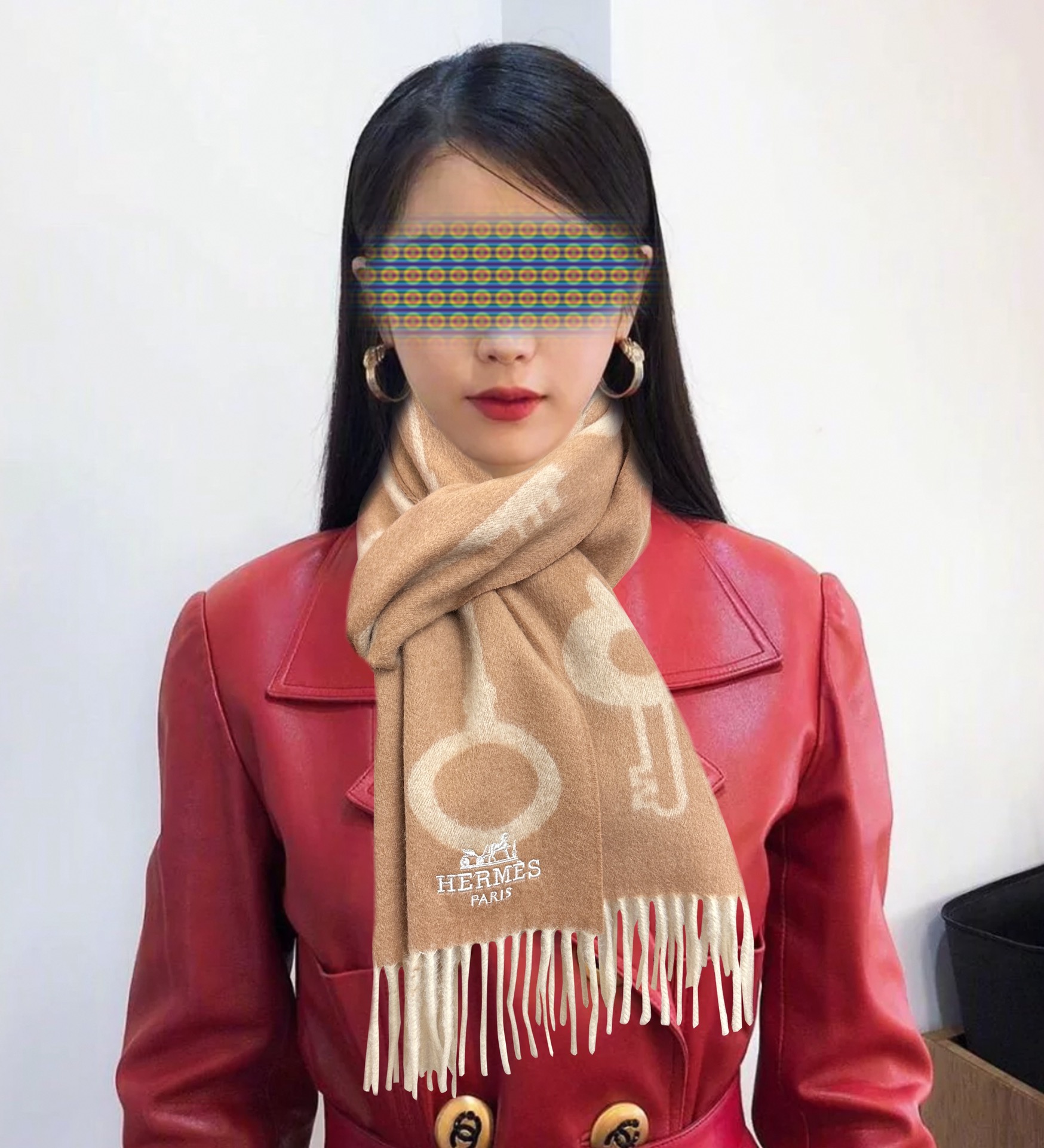 Hermès H家爱马仕 最 采用内蒙古羊绒 围巾‼ 太美了 让人耳目一新的感觉 手感柔软舒适
