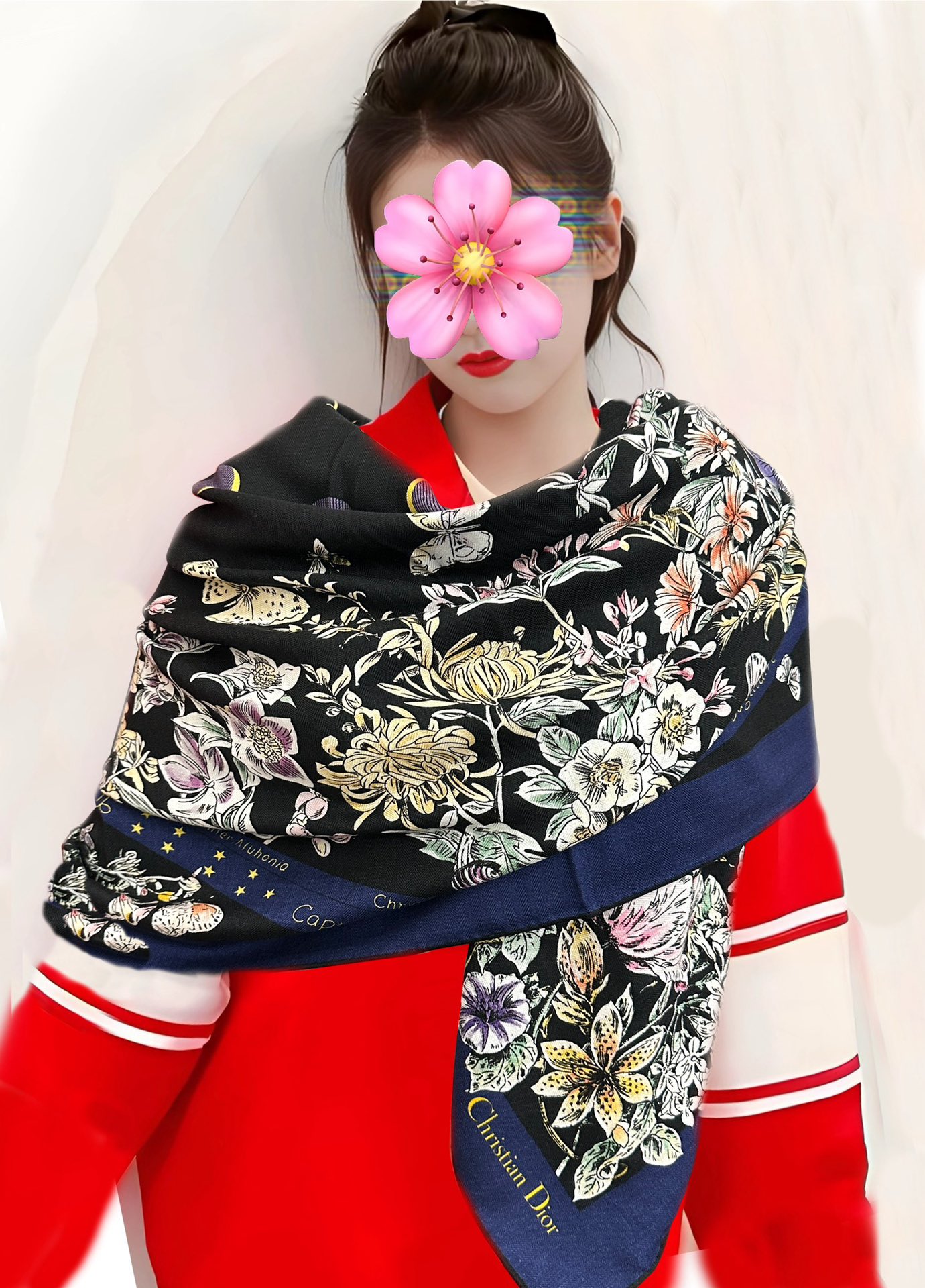 上新❤️迪奥 2025【花奔系列双面同色】经典优雅[礼物]~气质到骨子里[色]新一季的面料超高级，真心超