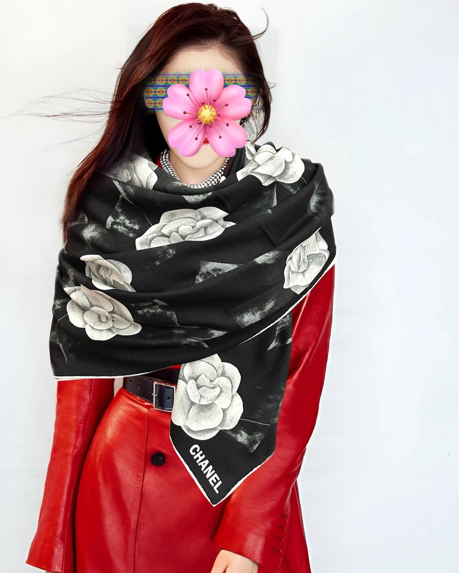 上新❤️ 香奈儿 2026 ZG同步太美了 双面同色[發]【经典山茶花】设计优雅风[礼物]~气质到骨子里