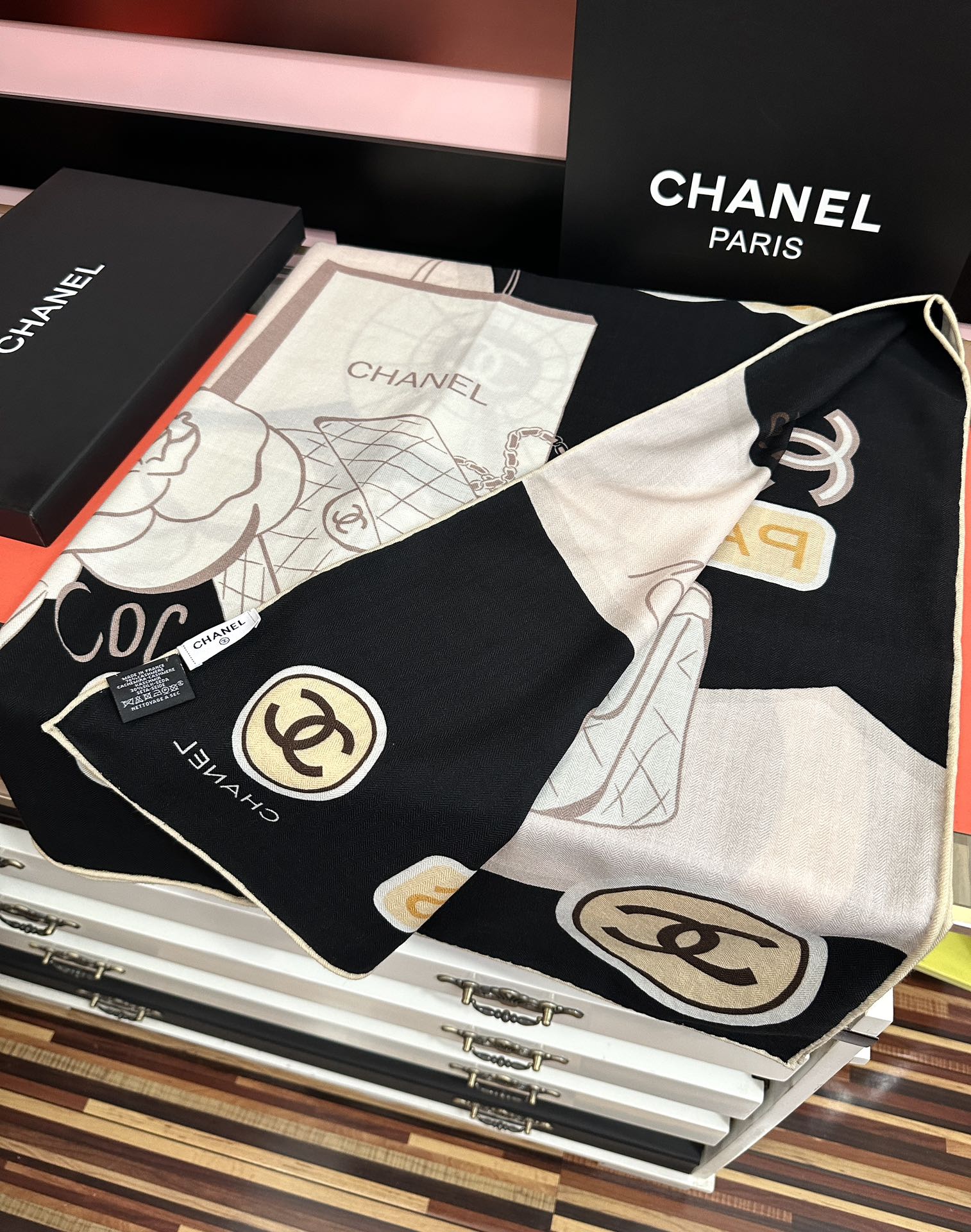 上新❤️ 香奈儿 ZG同步 2026 新款 太美了 【双面同色】顶级设计优雅风[礼物]~气质到骨子里[色