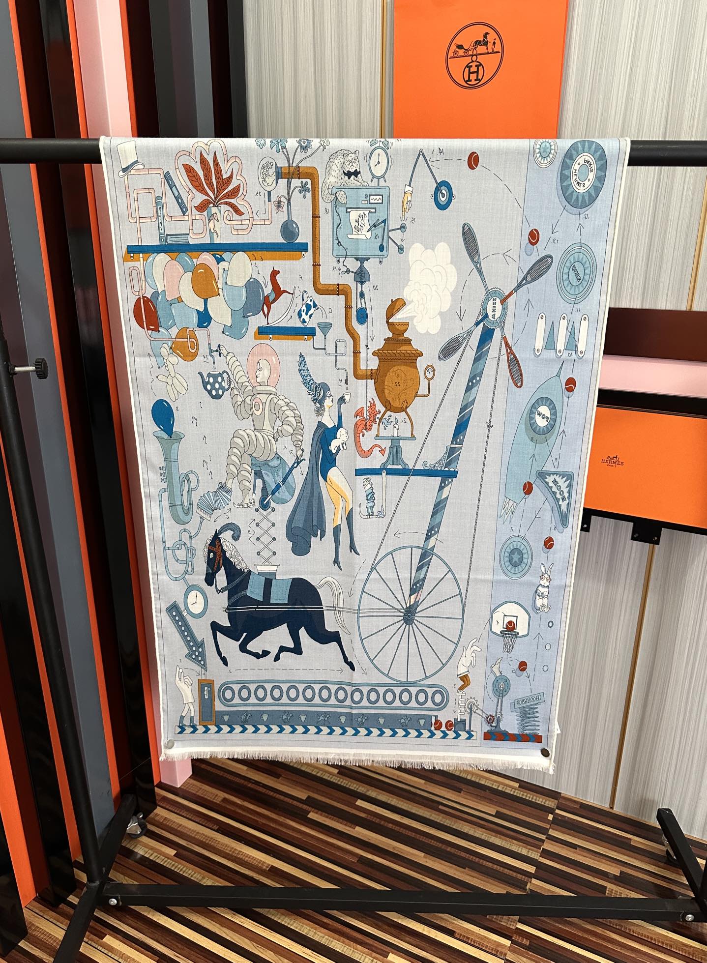 新款 爱马仕。【双面同色骏马】太美了[吃瓜][嘴唇]四季都可以用[勾引]真心美的让人非常非上身效果简直美