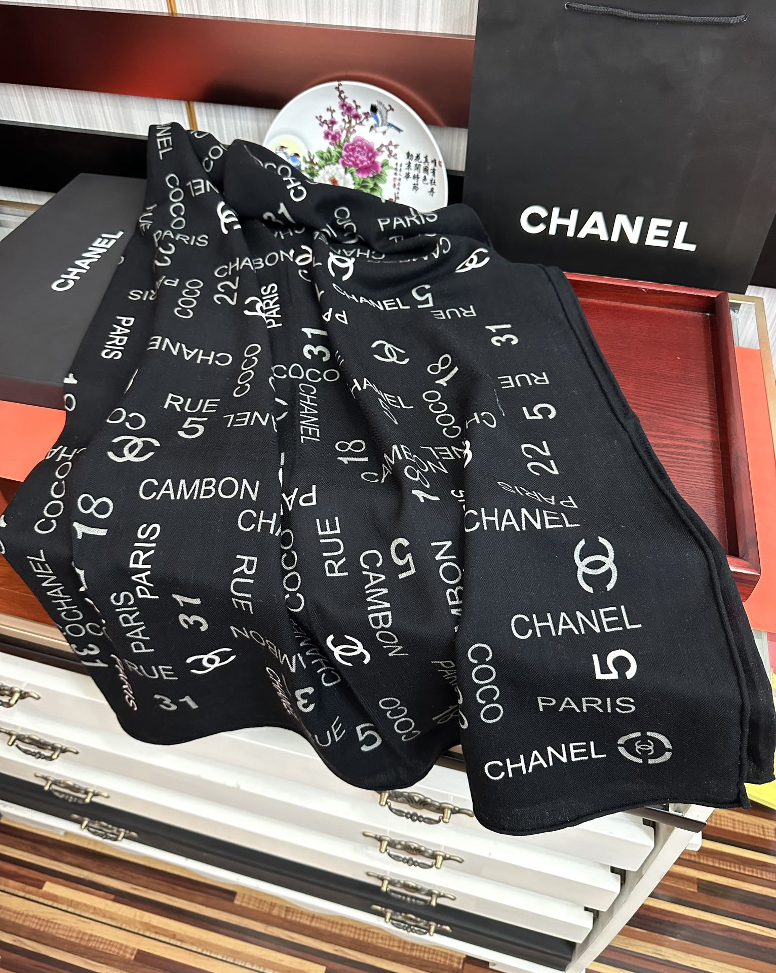 ❤️香奈儿 2026【双面同色字母印花】太美了[發]经典茶花帽子🎩设计优雅风[礼物]~气质到骨子里[色]