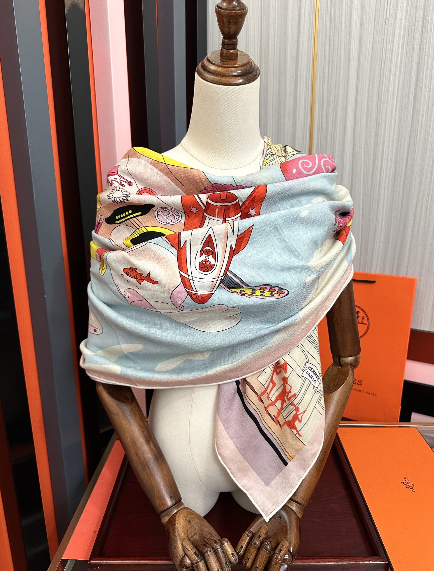 上新。爱马仕2026秋冬新款【太空探索】[爱心]新一季丝巾采购清单估计各位养马人们已经列好了[太阳]我就