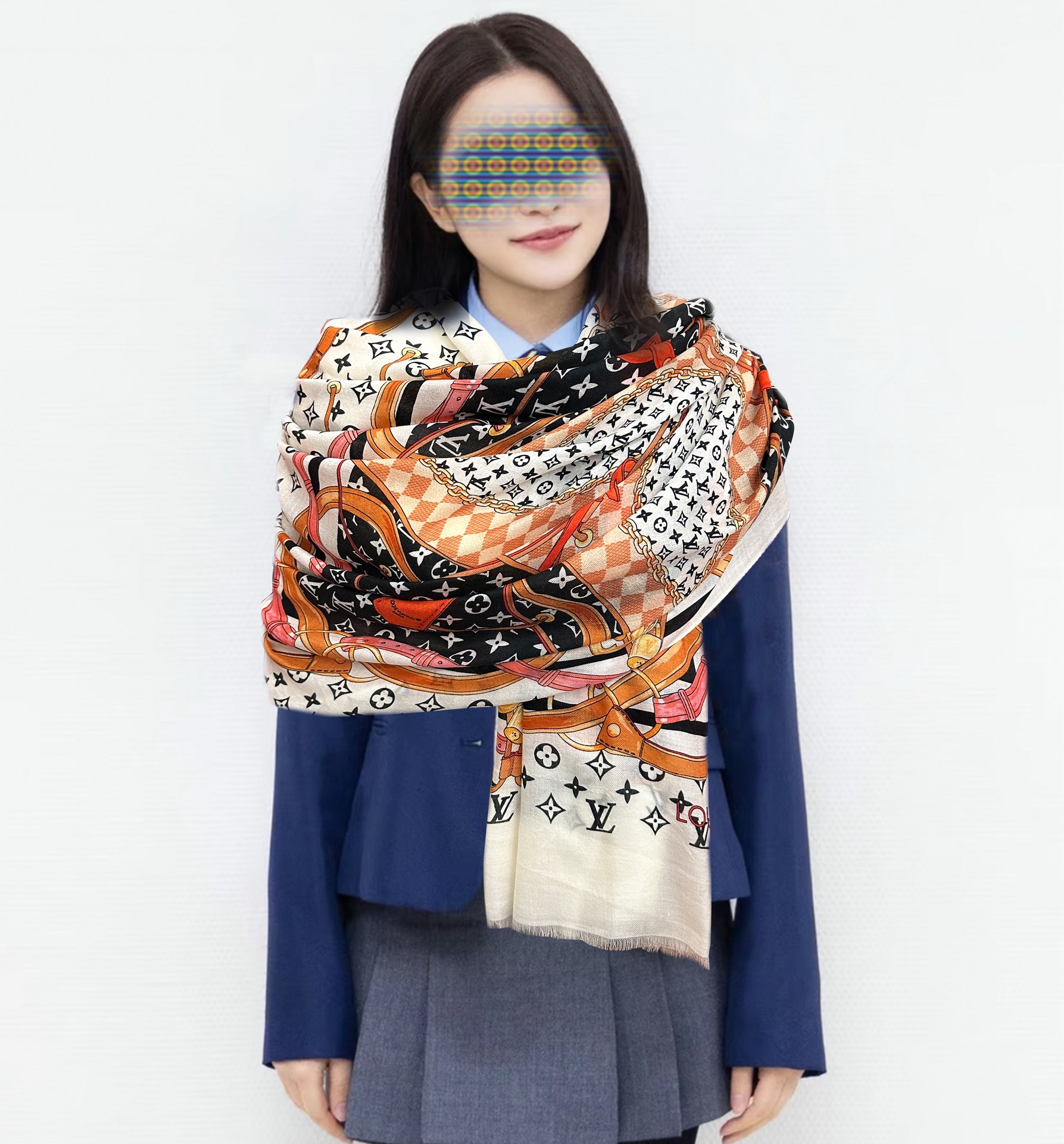 。新新 L v家 2026今年最流行的款式[得意]真心赞👍😘💍实物真心美 🎀披肩配以印花💓💃🏻无论设计喷