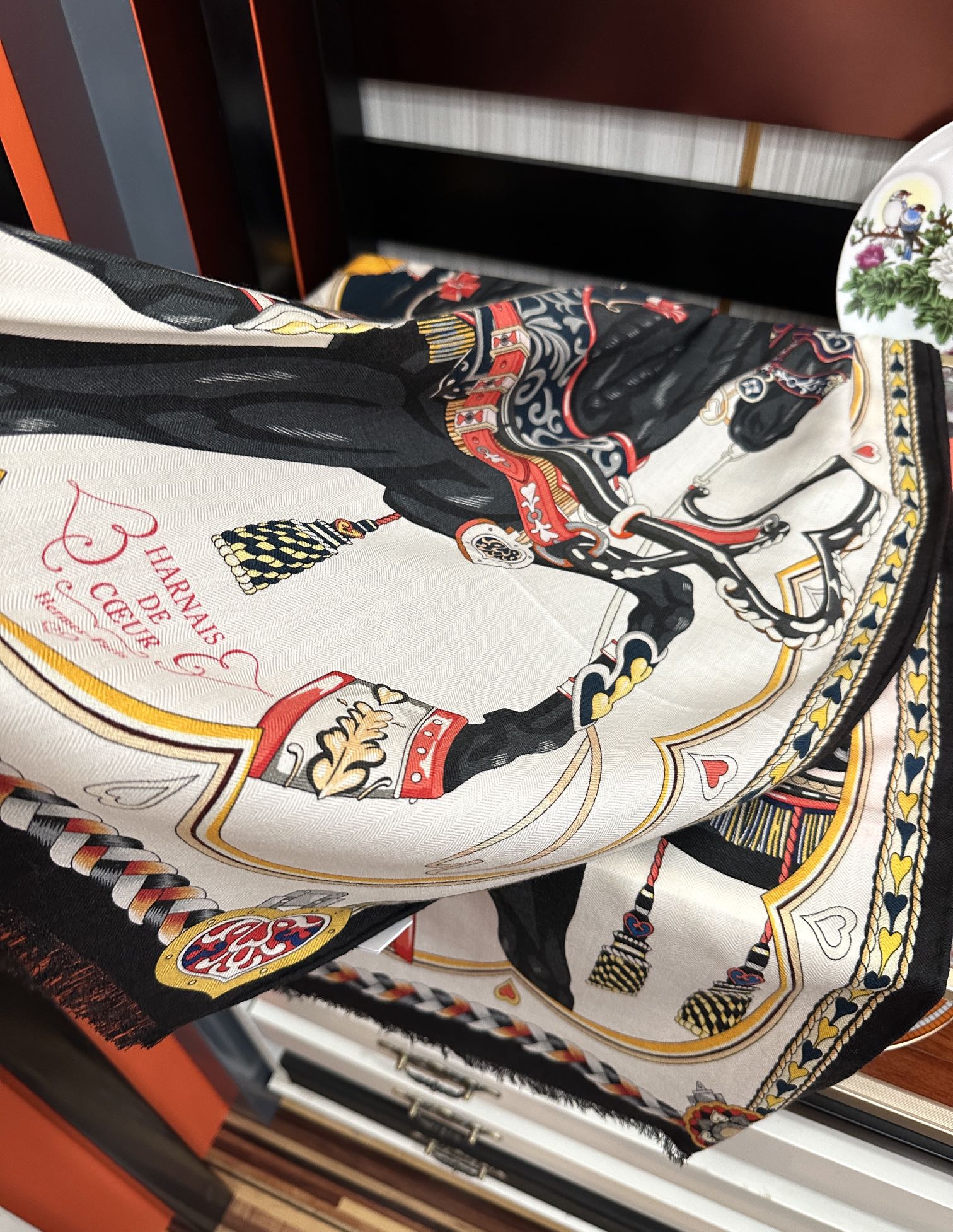 上新 2026 爱马仕。【双面同色骏马奔腾】太美了[吃瓜]下手一定要快[嘴唇]四季都可以用[勾引]真心美