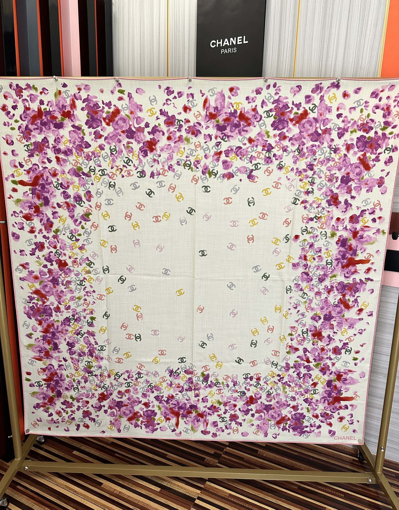 ❤️香奈儿 【2026双面同色印花】太美了[發]经典茶花帽子🎩设计优雅风[礼物]~气质到骨子里[色]香奶