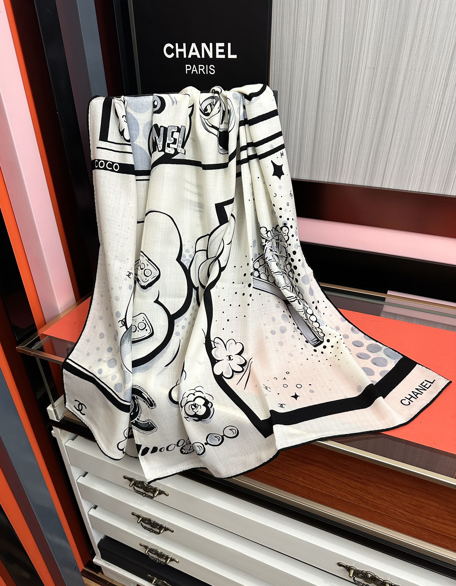 新款❤️ 2026 香奈儿 太美了 【双面同色】[礼物]~气质到骨子里[色]香奶奶新一季的面料超高级，真