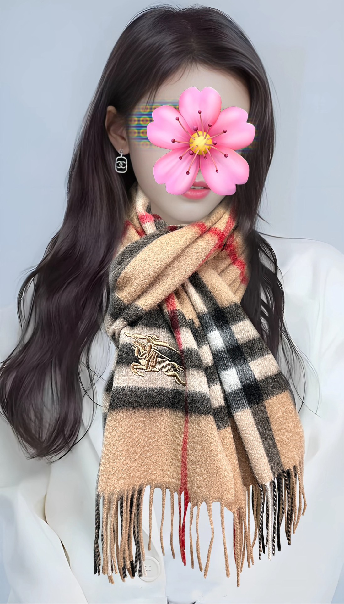 Burberry 125%羊绒 巴宝莉2026 最 【采用内蒙古山羊绒】 围巾‼ 太美了 让人耳目一新的感觉 手感柔软舒适
