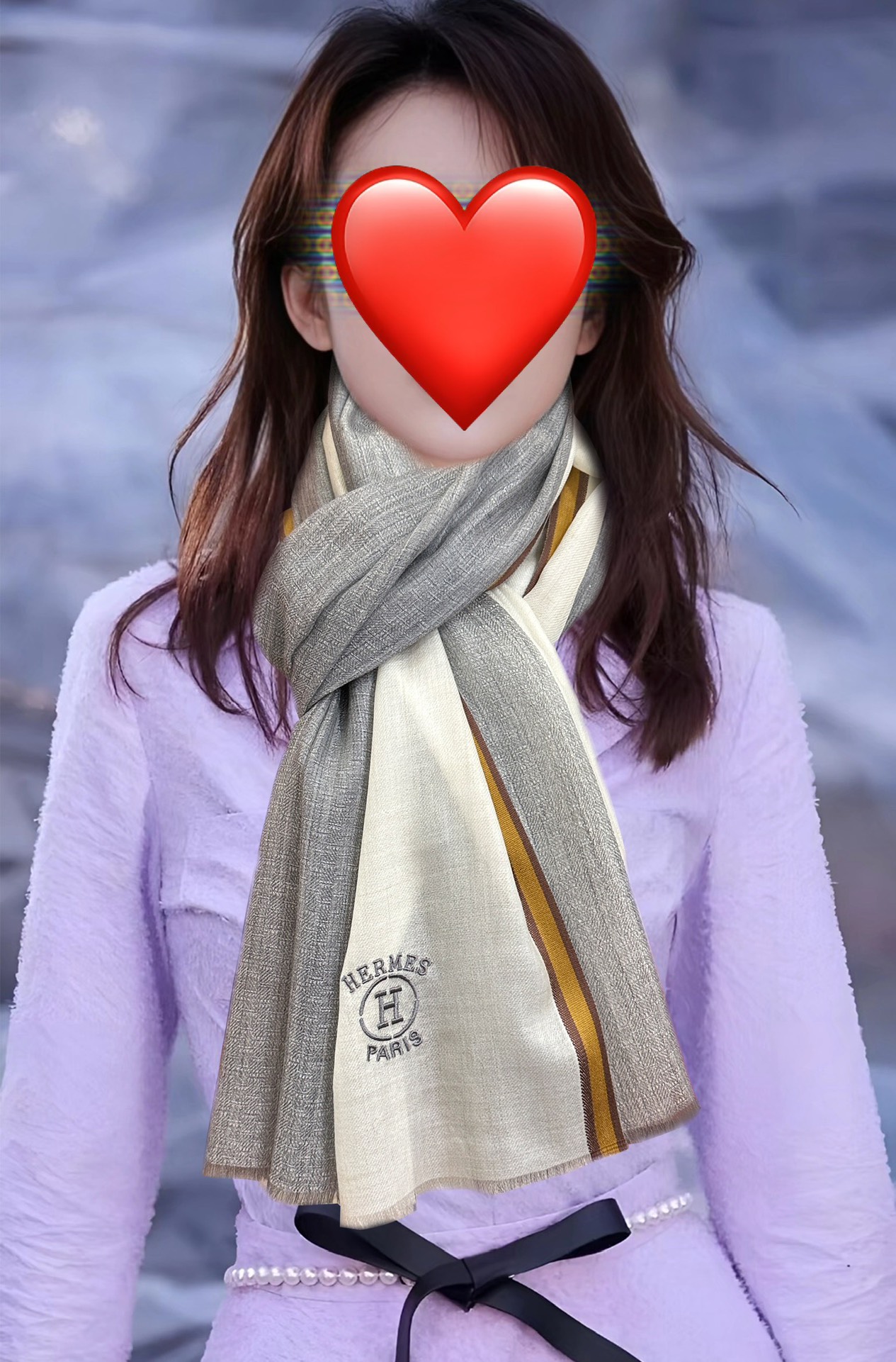Hermès 2051爱马士 版到货 搭配调色纱染再色织 这款经历漫长等待耗时3个月之久才完成面料 身份和气质的象征 尺特别人工抽穗散须