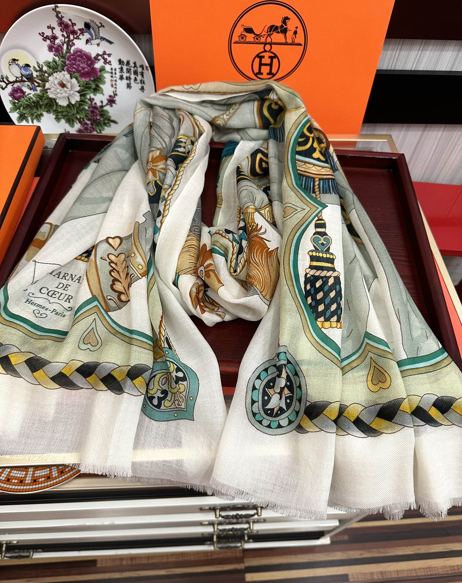 Hermès 新款羊绒 爱马仕2026 最新款 设计太美了