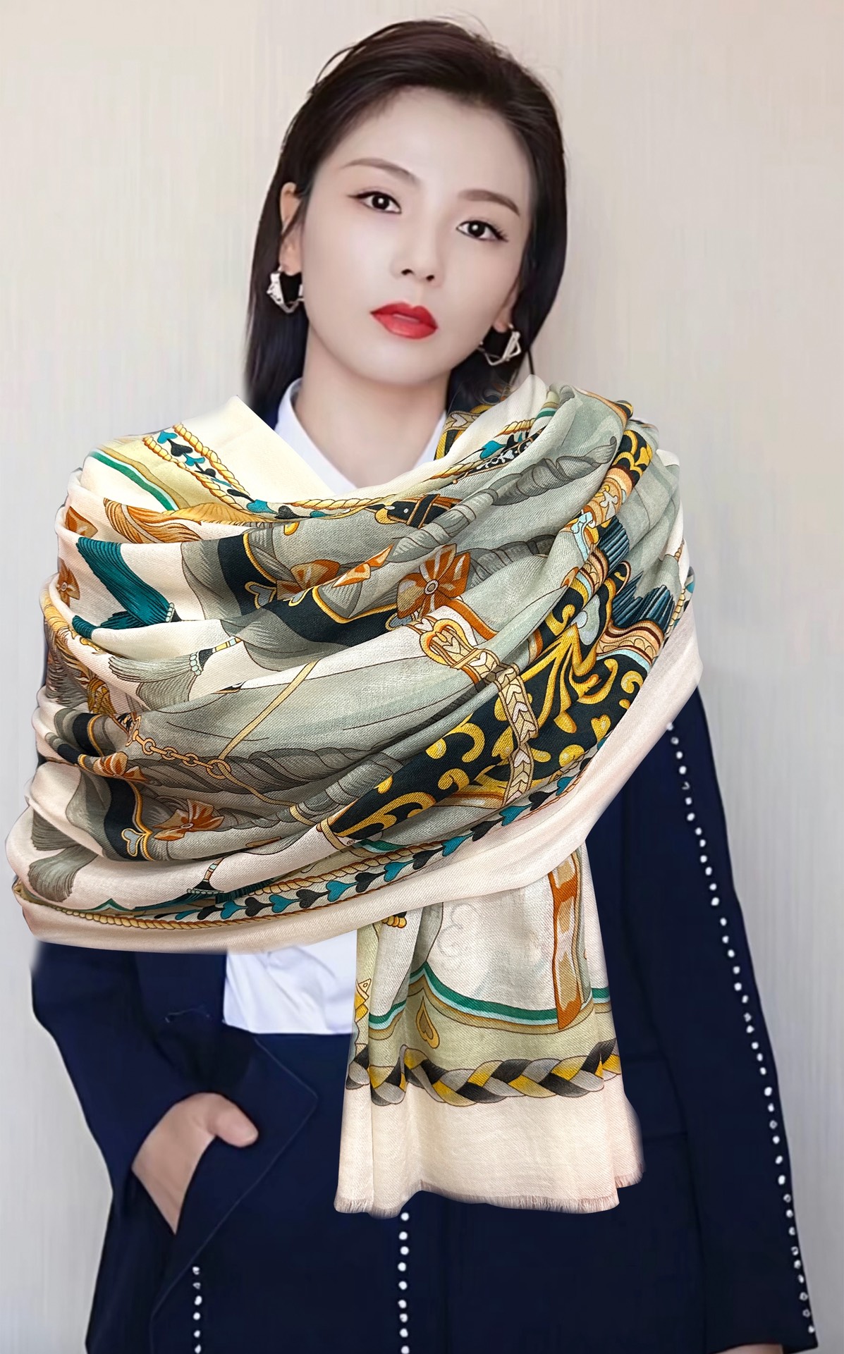 Hermès 新款羊绒 爱马仕2026 最新款 设计太美了