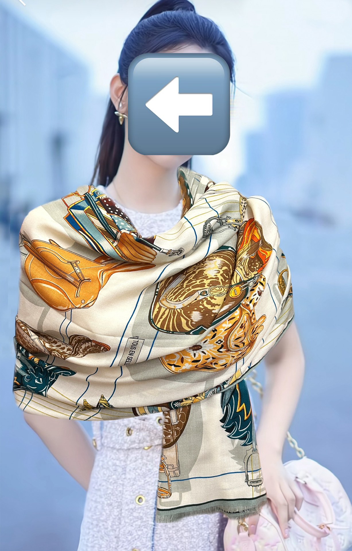 。新款 女士们必备款2026 新款爱马仕。【双面同色】太美了[吃瓜]下手一定要快[嘴唇]四季都可以用[勾