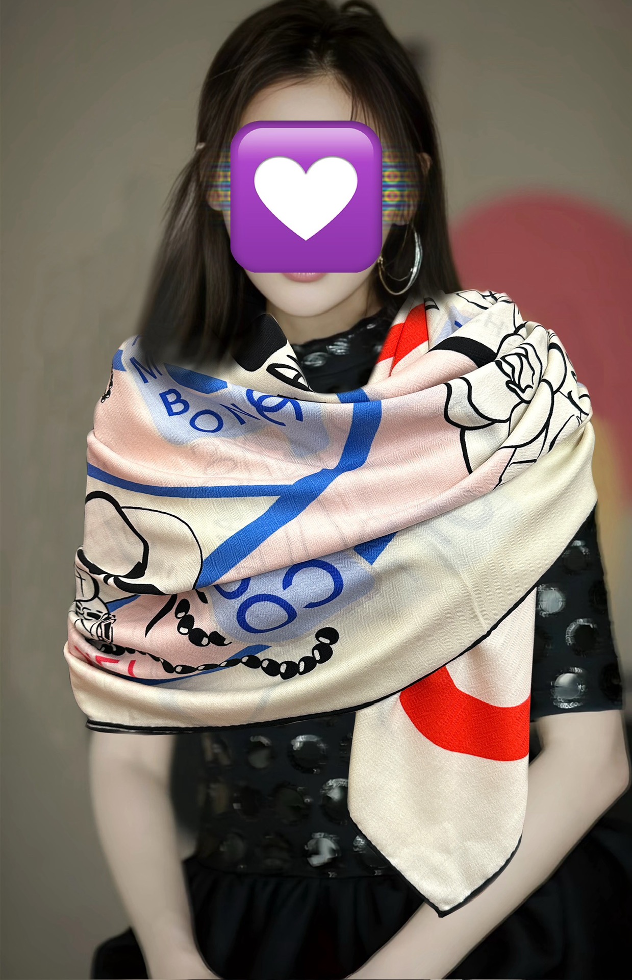 上新❤️ 香奈儿 ZG同步 2026新款 太美了 【双面同色】顶级设计优雅风[礼物]~气质到骨子里[色]