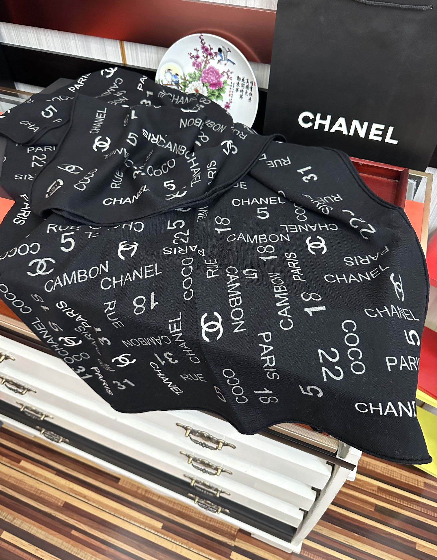 ❤️香奈儿 2026【双面同色字母印花】太美了[發]经典茶花帽子🎩设计优雅风[礼物]~气质到骨子里[色]