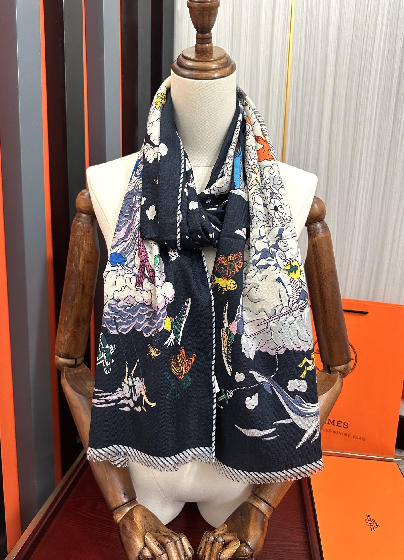 。爱马仕 2026【双面同色海浪🌊之家】太美了[吃瓜]下手一定要快[嘴唇]四季都可以用[勾引]真心美的让