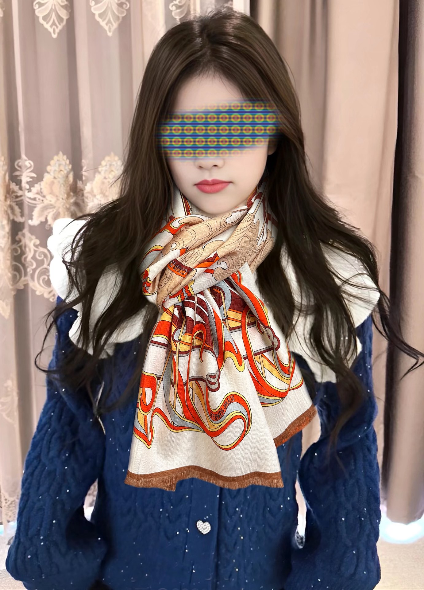 NO:821380,The new Hermès [double-sided same color] is so beautiful [Eat melon] Be sure to get started quickly [Lip] Can be used in all seasons [Seduce] It is so beautiful that it makes people feel very off the upper body. The effect is simply beautiful. The quality is perfect. The whole scarf gives people an aura and is very delicate and beautiful. It is definitely worth buying. Once you get the real thing, you will be glad that you are a woman. Size 65x185, material cashmere high version scarf, high version scarf, hermes19860909新款 爱马仕【双面同色】太美了[吃瓜]下手一定要快[嘴唇]四季都可以用[勾引]真心美的让人非常非上身效果简直美翻了 品质非常完美整个围巾给人气场的同时又非常精致秀丽绝对值得入手的新款实物一拿到就会庆幸自己是女人的绝美好货 尺寸65x185,材质羊绒高版本围巾,高版本围巾,hermes,scarf