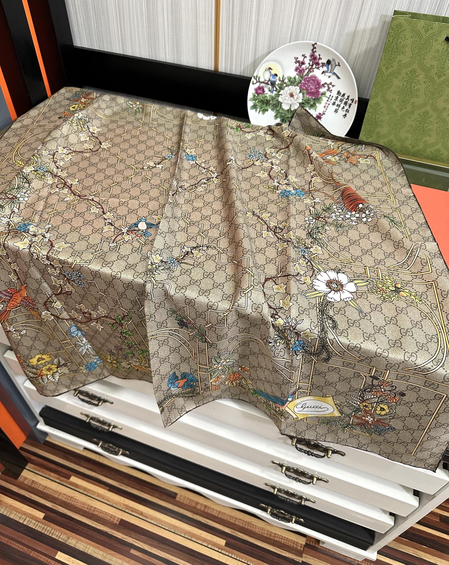 。双面同色高品质 G家2026  新款【动物花卉图案】买到都说好👍下手一定要快高端 大爱❤️女人尤物 货