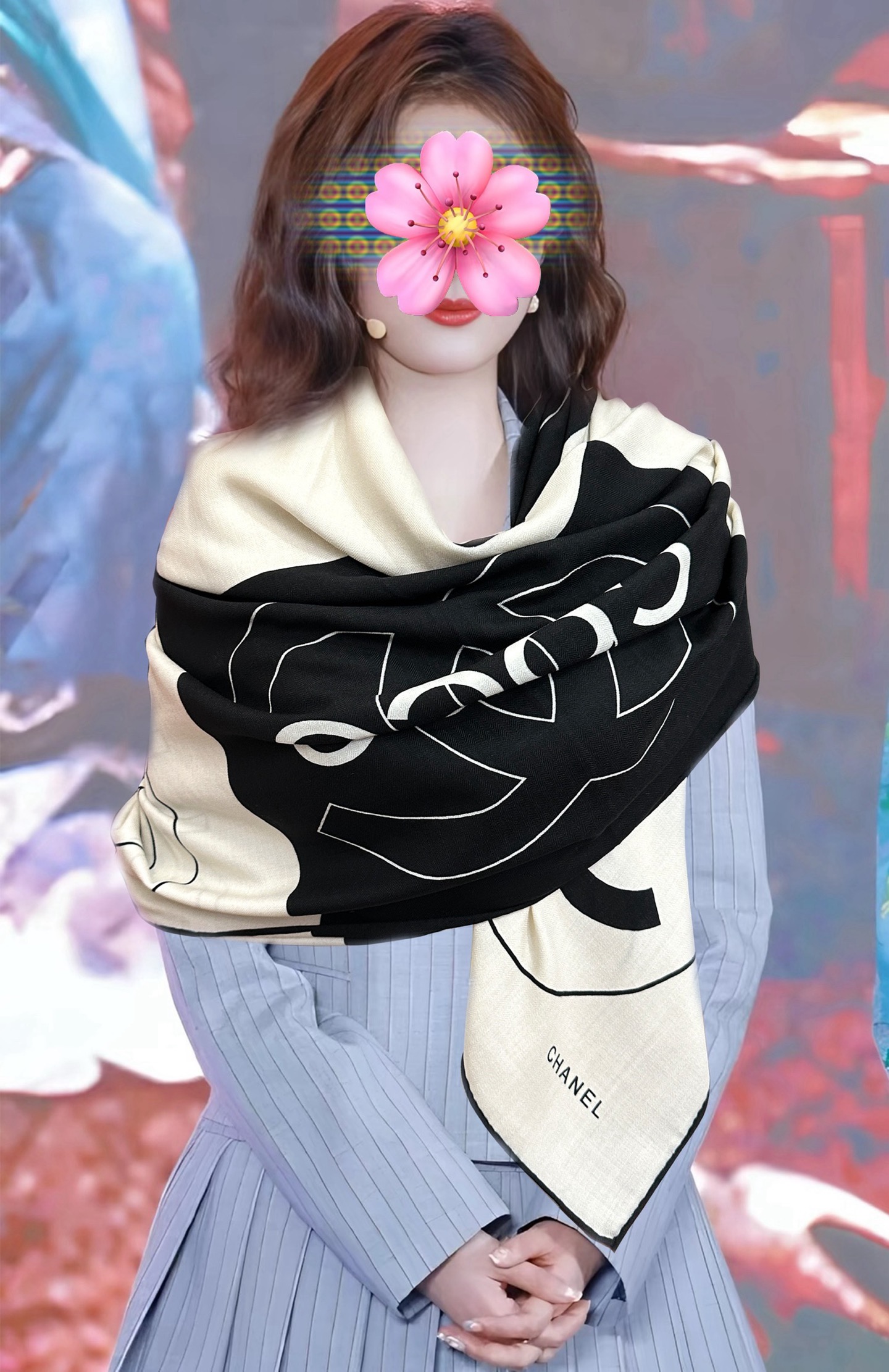 。香奈儿 【双面同色】经典双C优雅Coco风[礼物]~气质到骨子里[色]香奶奶新一季的面料超高级，真心超