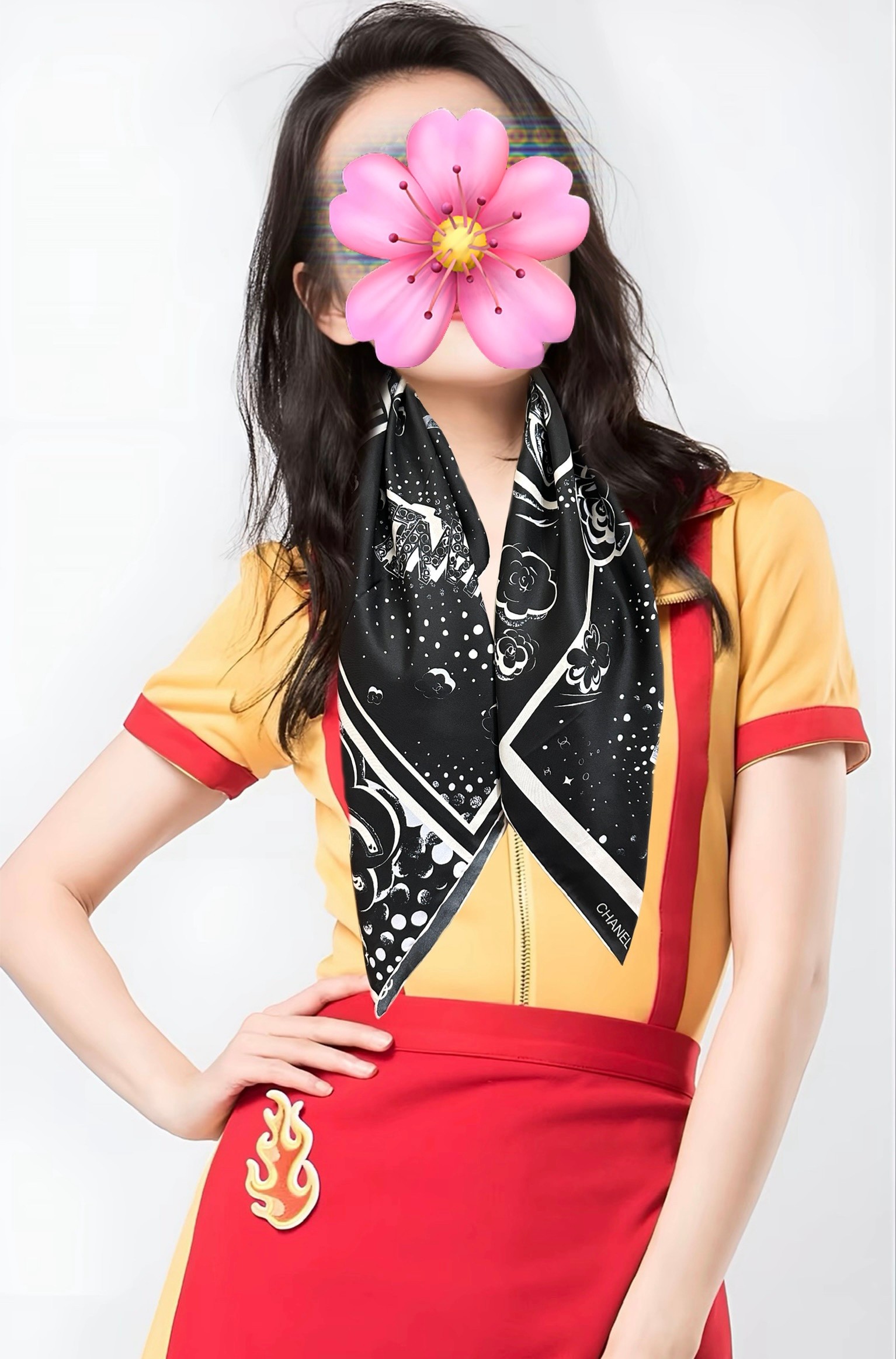 🔥新款 香奈儿🌟【星星🌟涂鸦】2026太美了[庆祝]四季都可以用‼️真心美的让人非常非常心动 上身效果简