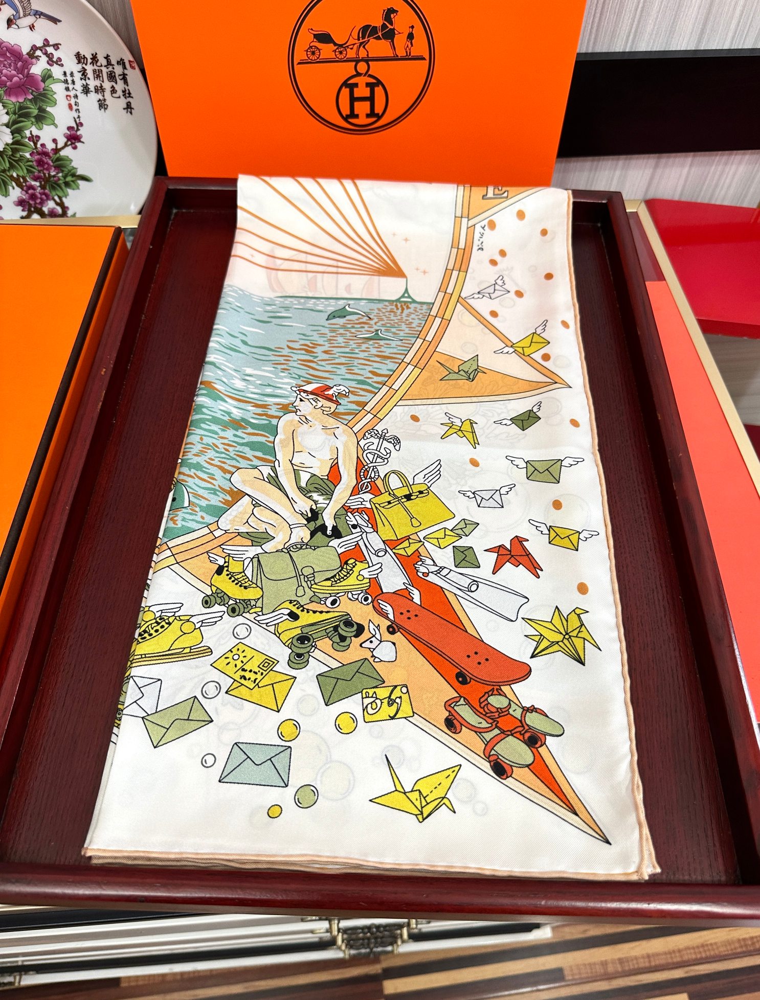 上新2026 🔥HERMES 重磅[庆祝]【爱马仕旗舰】方巾[嘴唇]精简时髦，品质感很显好[得意]好搭到