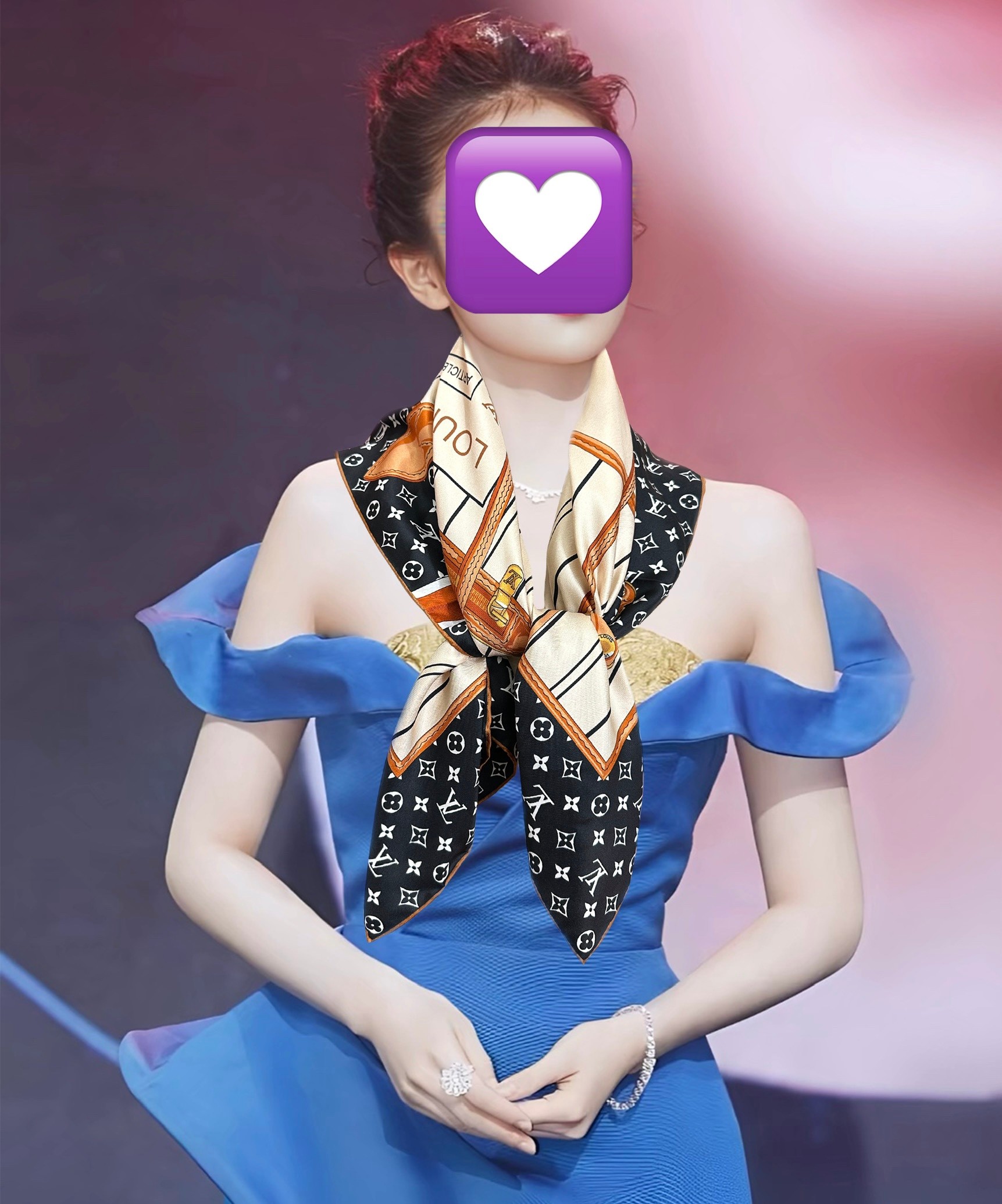 新款🔥LV gw同步【18mm双面同色顶级真丝】[庆祝]“L家”90典藏方巾通过别致的经典色彩向原创设计