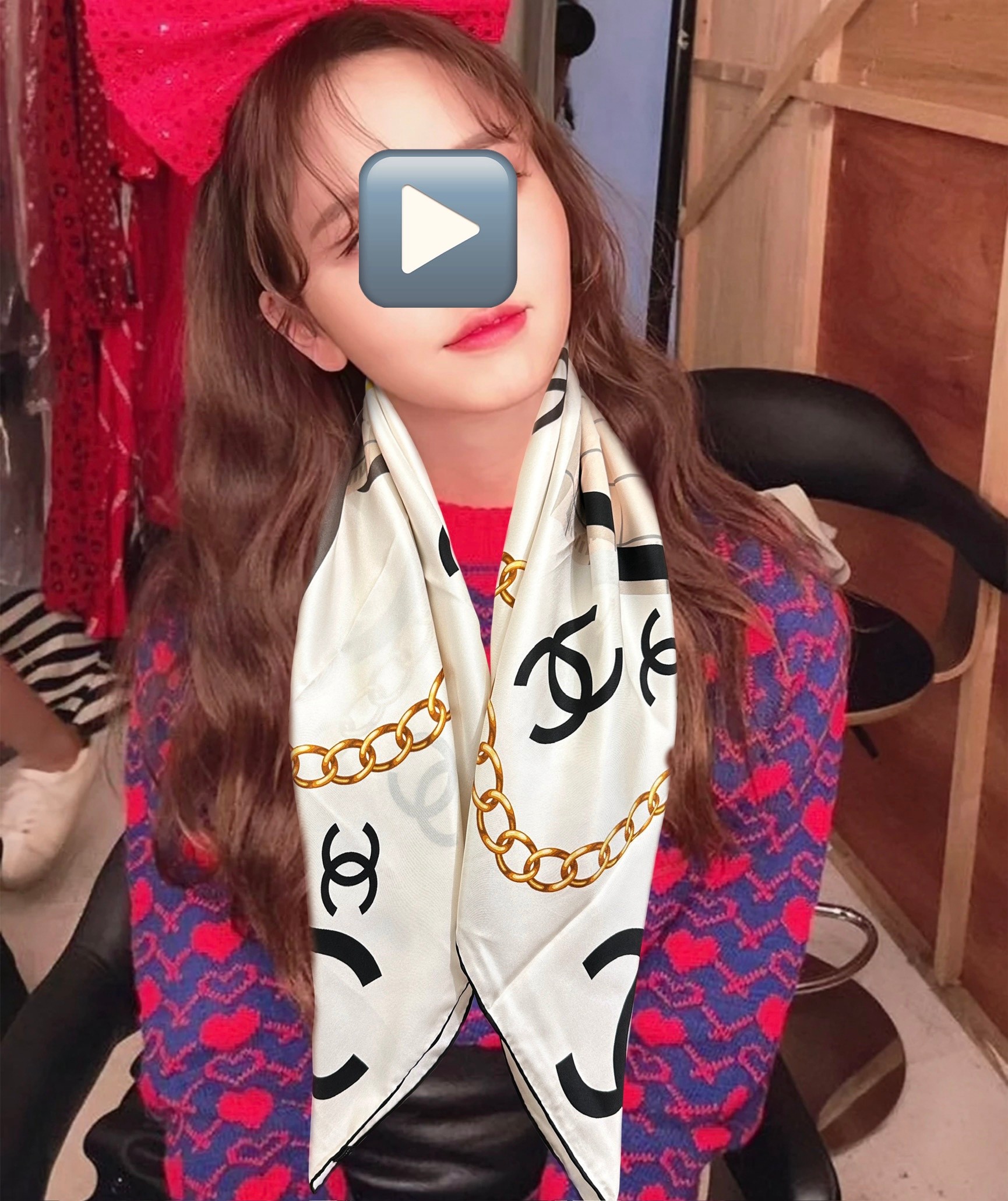 新款 香奈儿 官网同步[庆祝]印花搭配精致的手工卷边工艺[得意]质感高级且细腻👍四边动感十足的标志和C字母签名[嘴唇]中